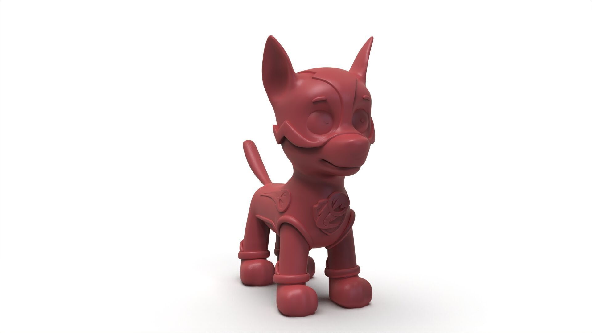 Mighty Chase 3D Printable Model - With and Without Backpack 3D print model_20