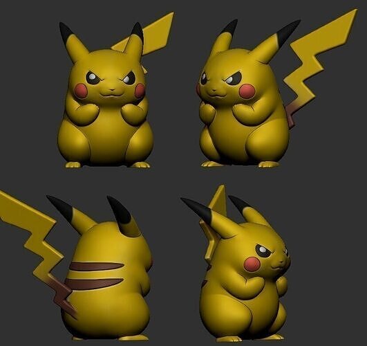 Pikachu 3D model