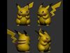 Pikachu 3D model_1