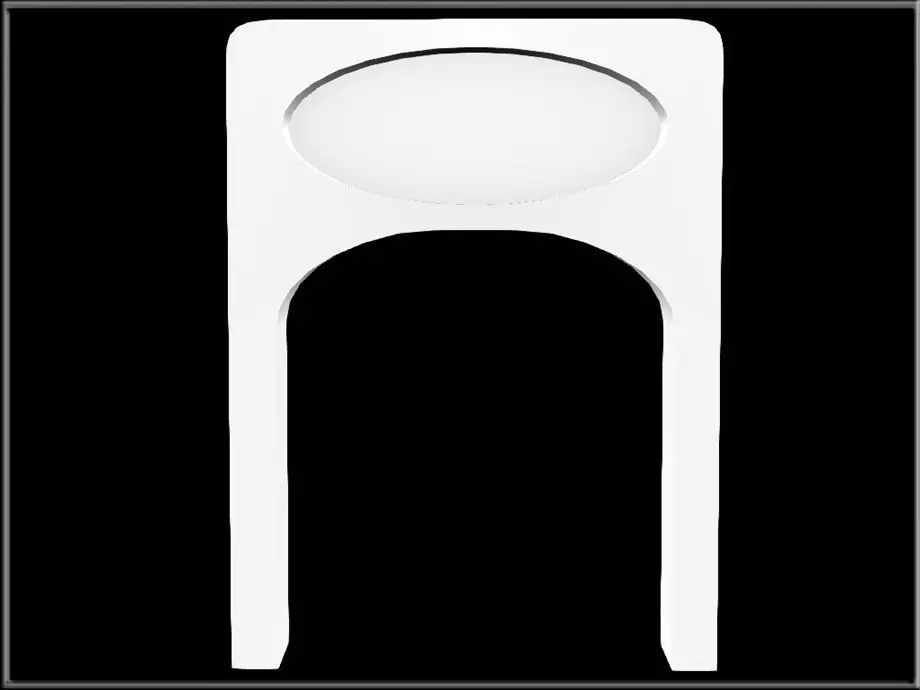 Arch 25 Low-poly 3D model_0