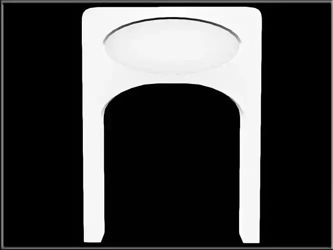 Arch 25 Low-poly 3D model