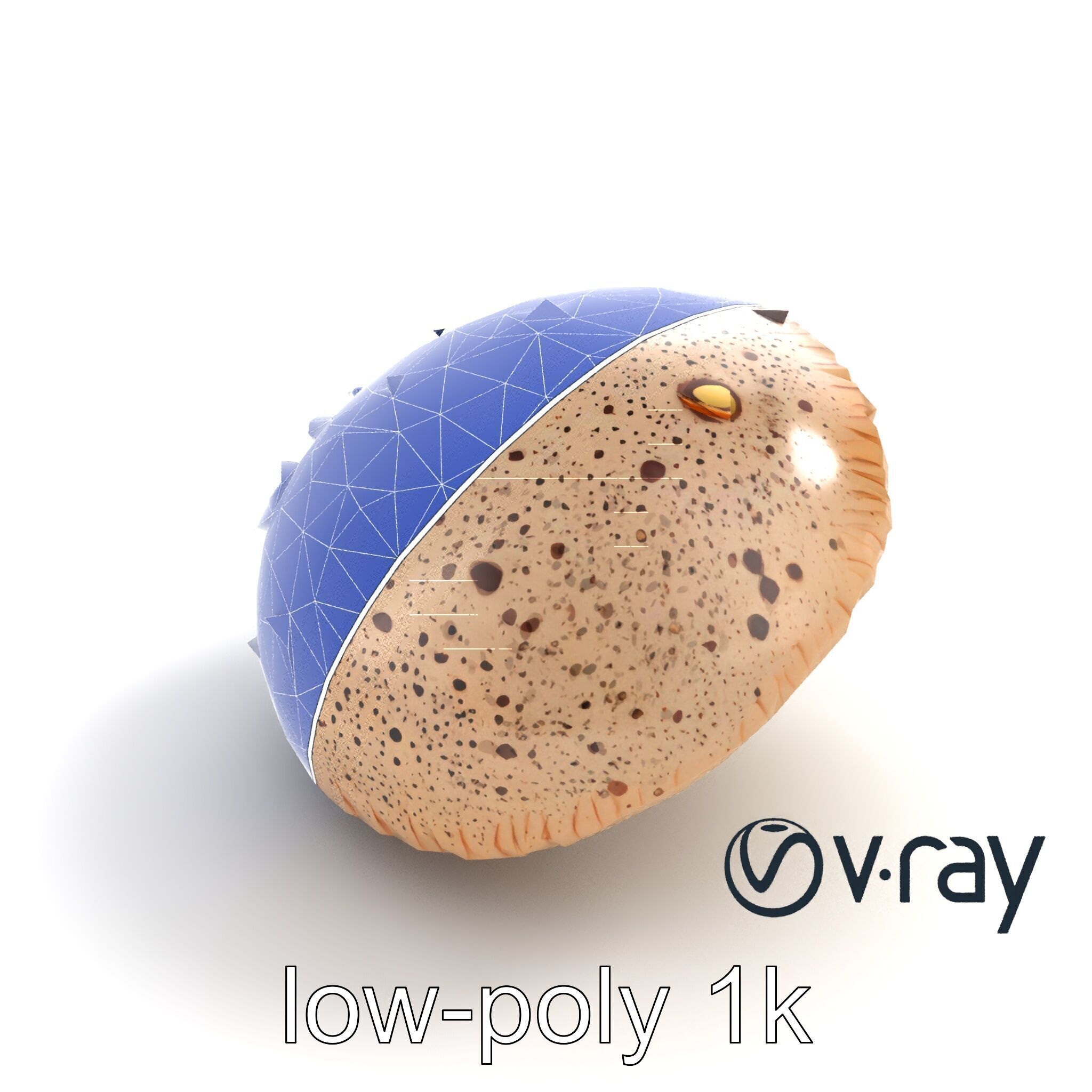 Futuristic Glowing Mushroom model pack Low-poly 3D model_29