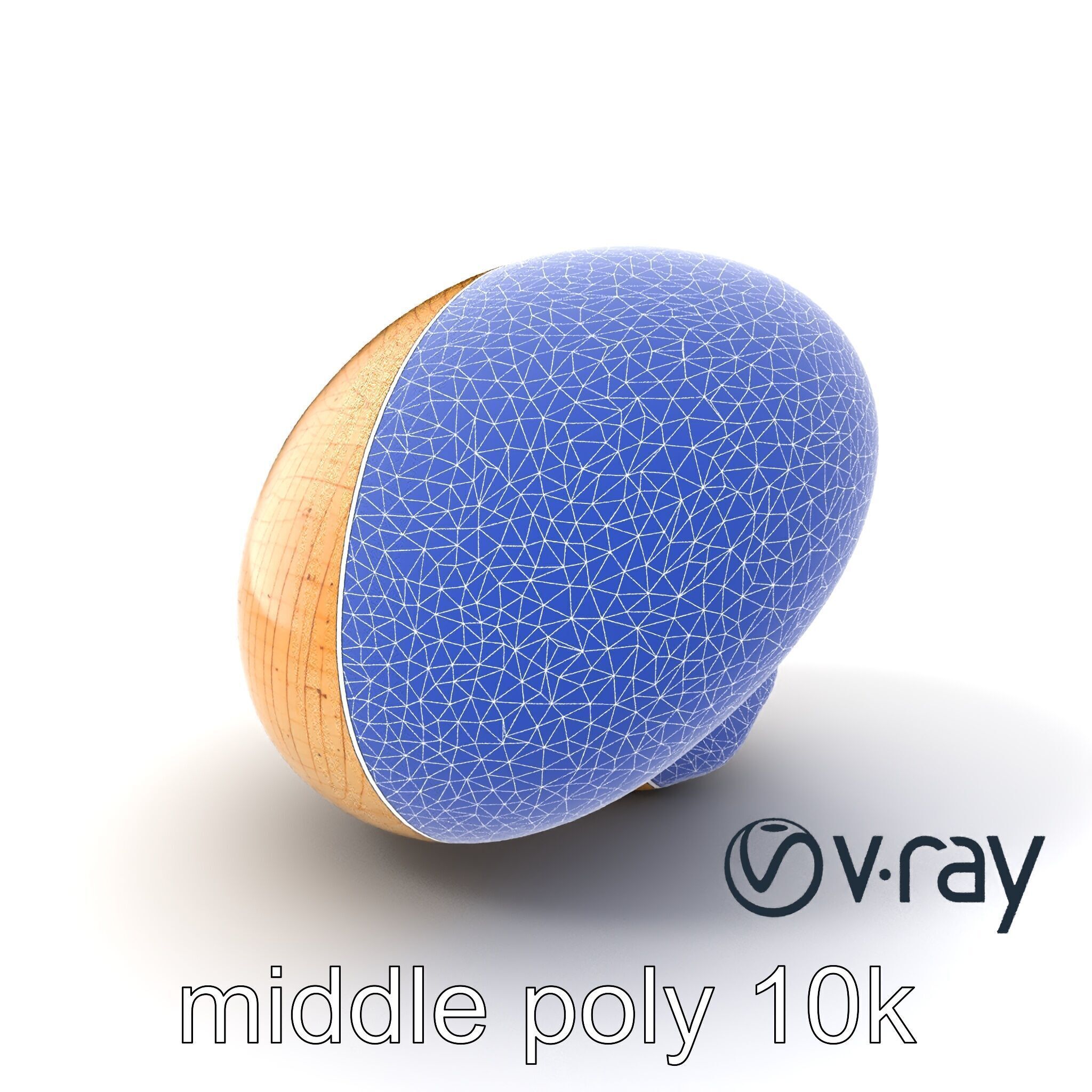 Shiitake Mushroom Photorealistic 3D model pack Low-poly 3D model_5