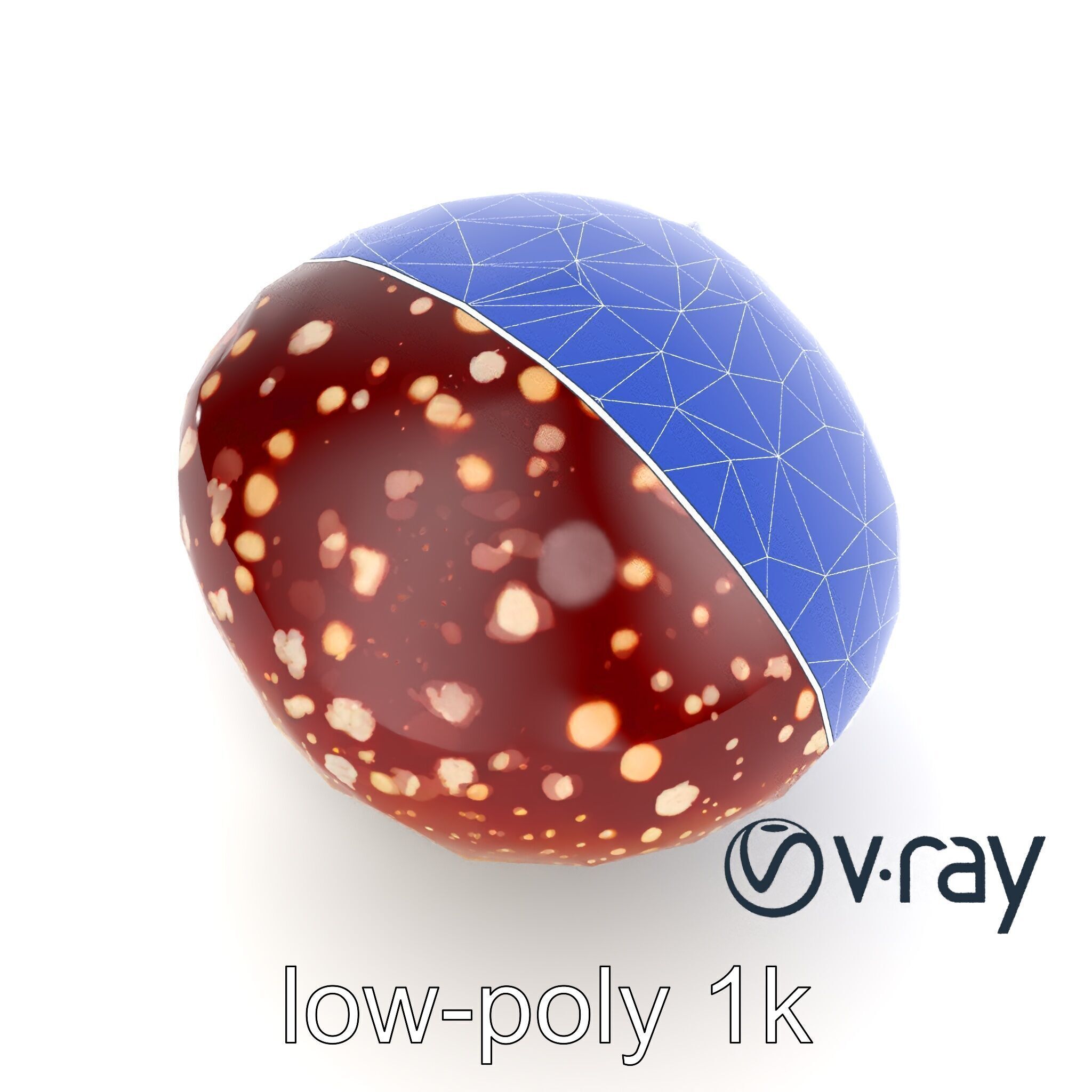 Fly Agaric Mushroom Fantasy Scene model pack Low-poly 3D model_28