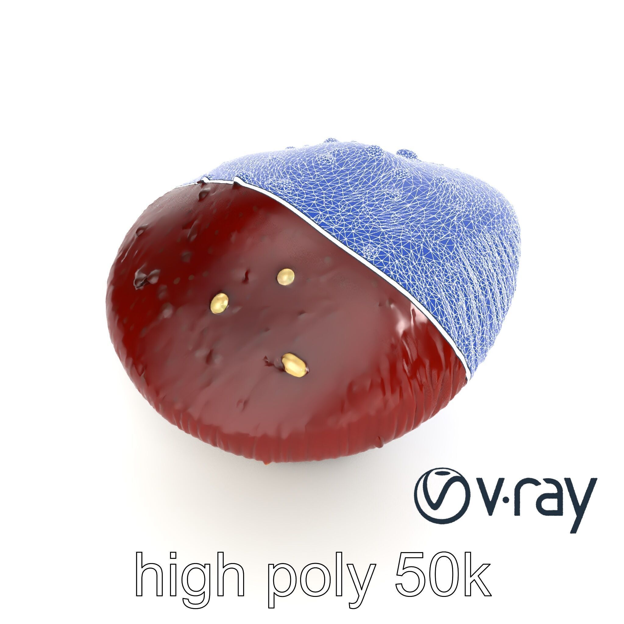 Stylized Glowing Mushroom Sci-Fi model pack Low-poly 3D model_19