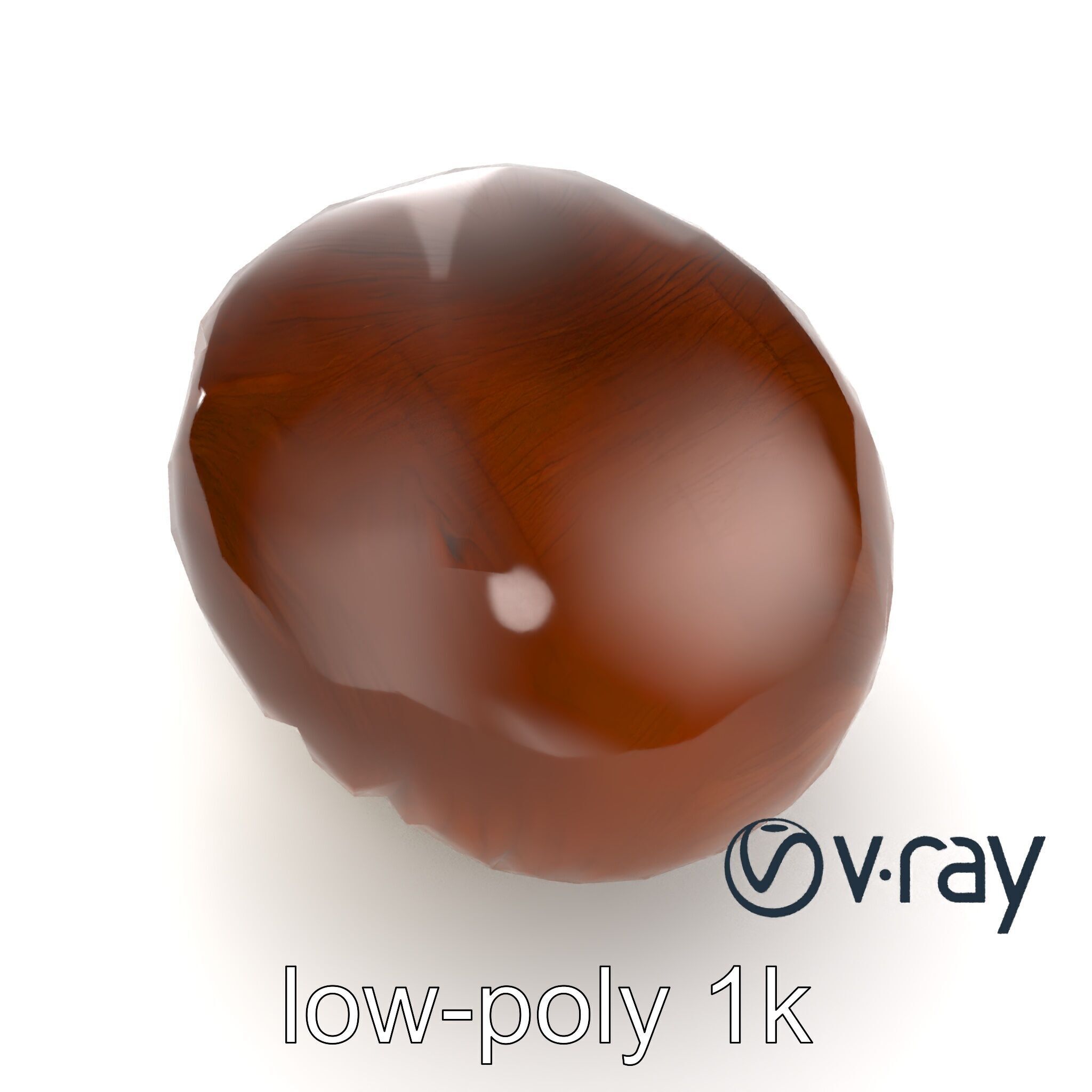 Portobello Mushroom Realistic Render model pack Low-poly 3D model_9