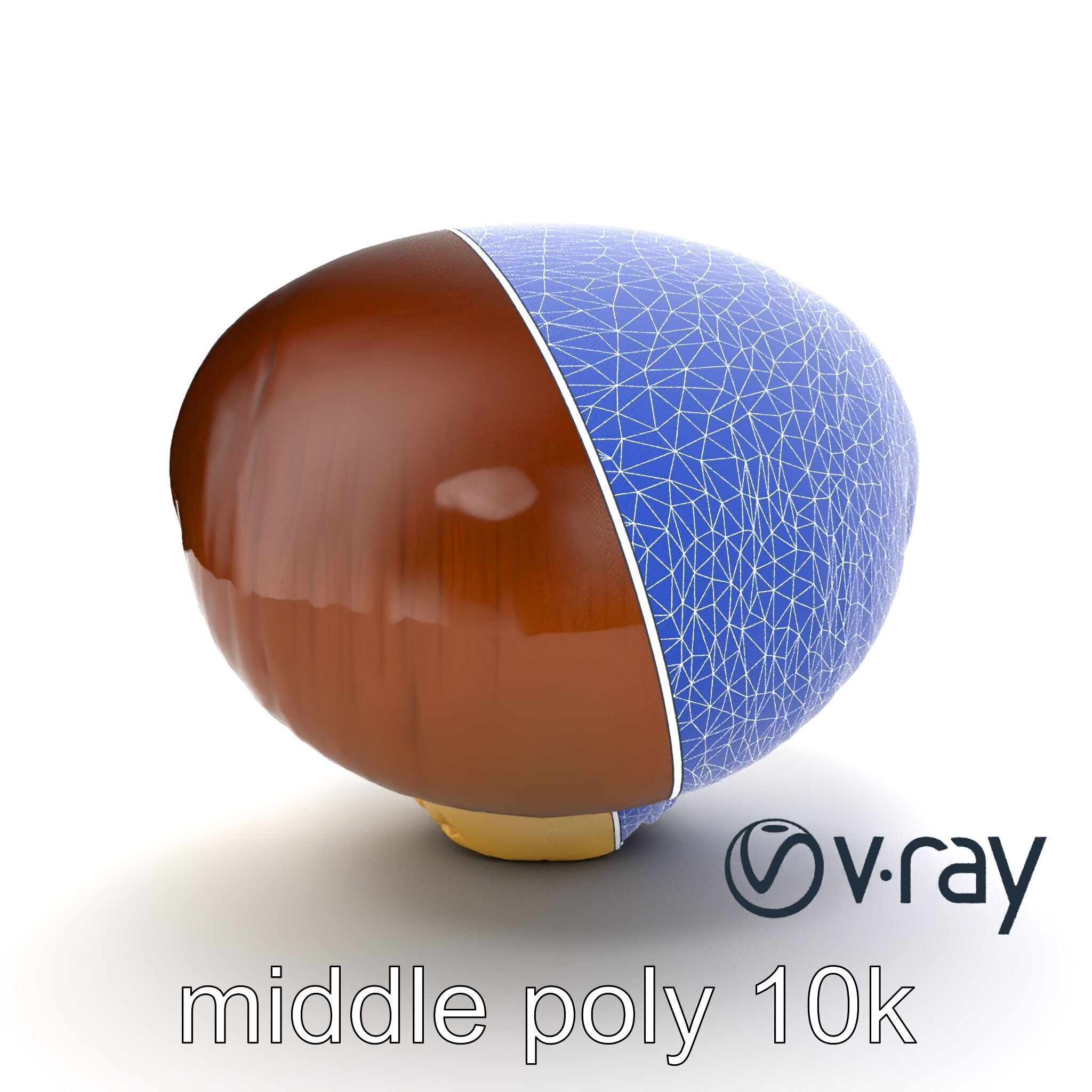 Portobello Mushroom Realistic Render model pack Low-poly 3D model_28