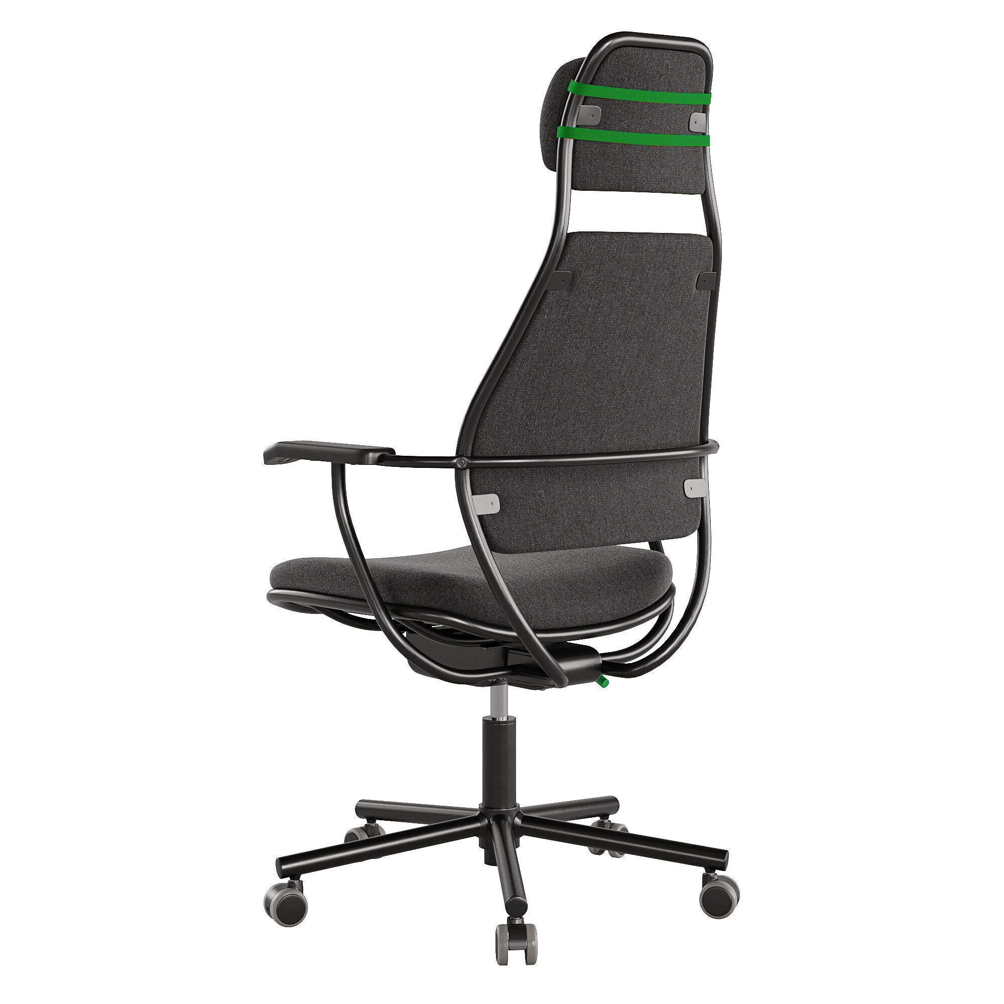 Gaming chair Loparbana by Ikea 3D model_5