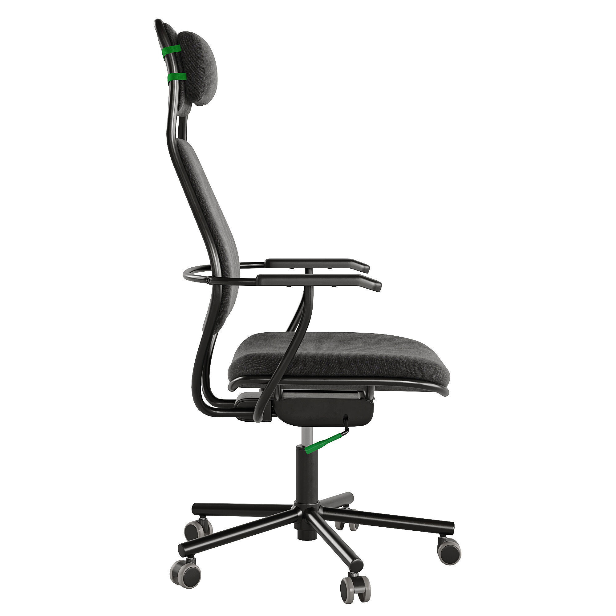 Gaming chair Loparbana by Ikea 3D model_2