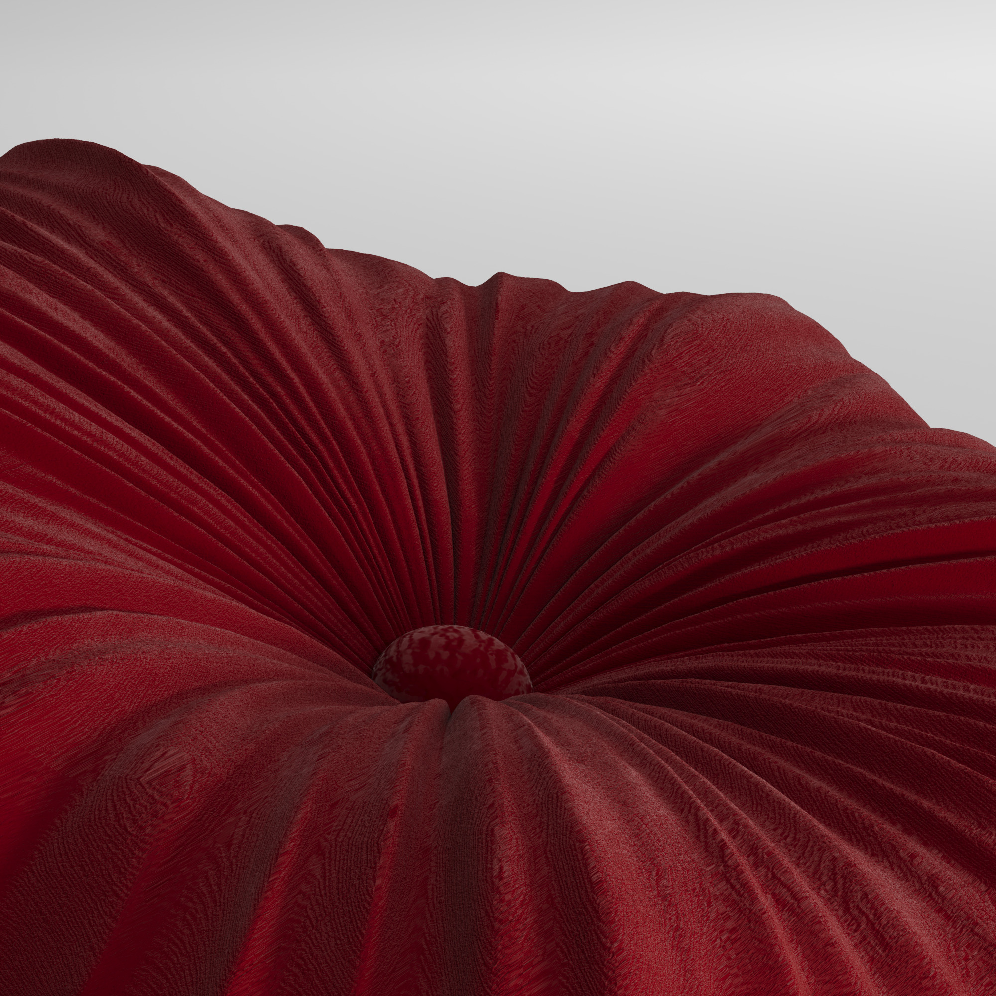 Flower chair 3D model_2