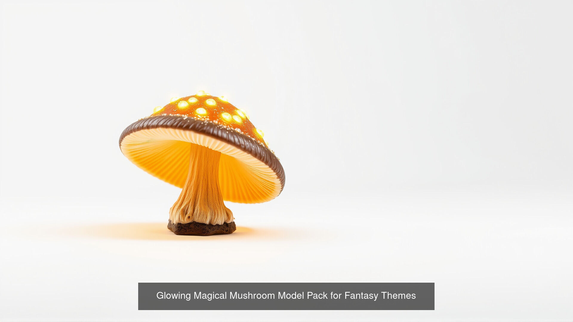 Captivating Mushrooms Pack 3D Model Collection_14