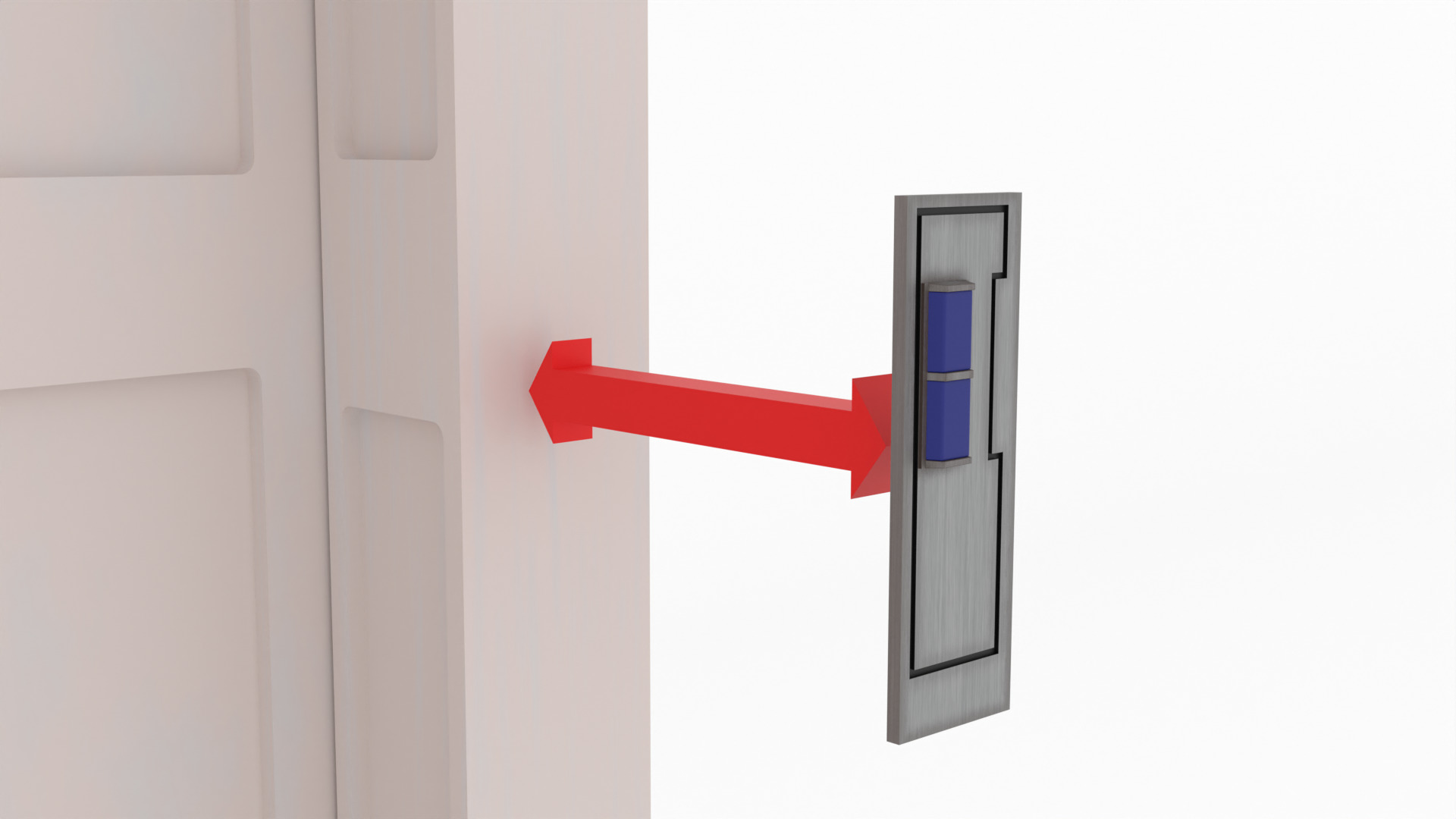 Echo base Control Room Door 1-6 scale Hottoys 3D print model_10