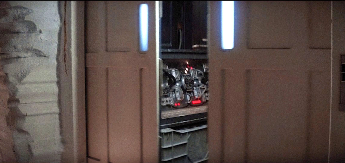 Echo base Control Room Door 1-6 scale Hottoys 3D print model_11