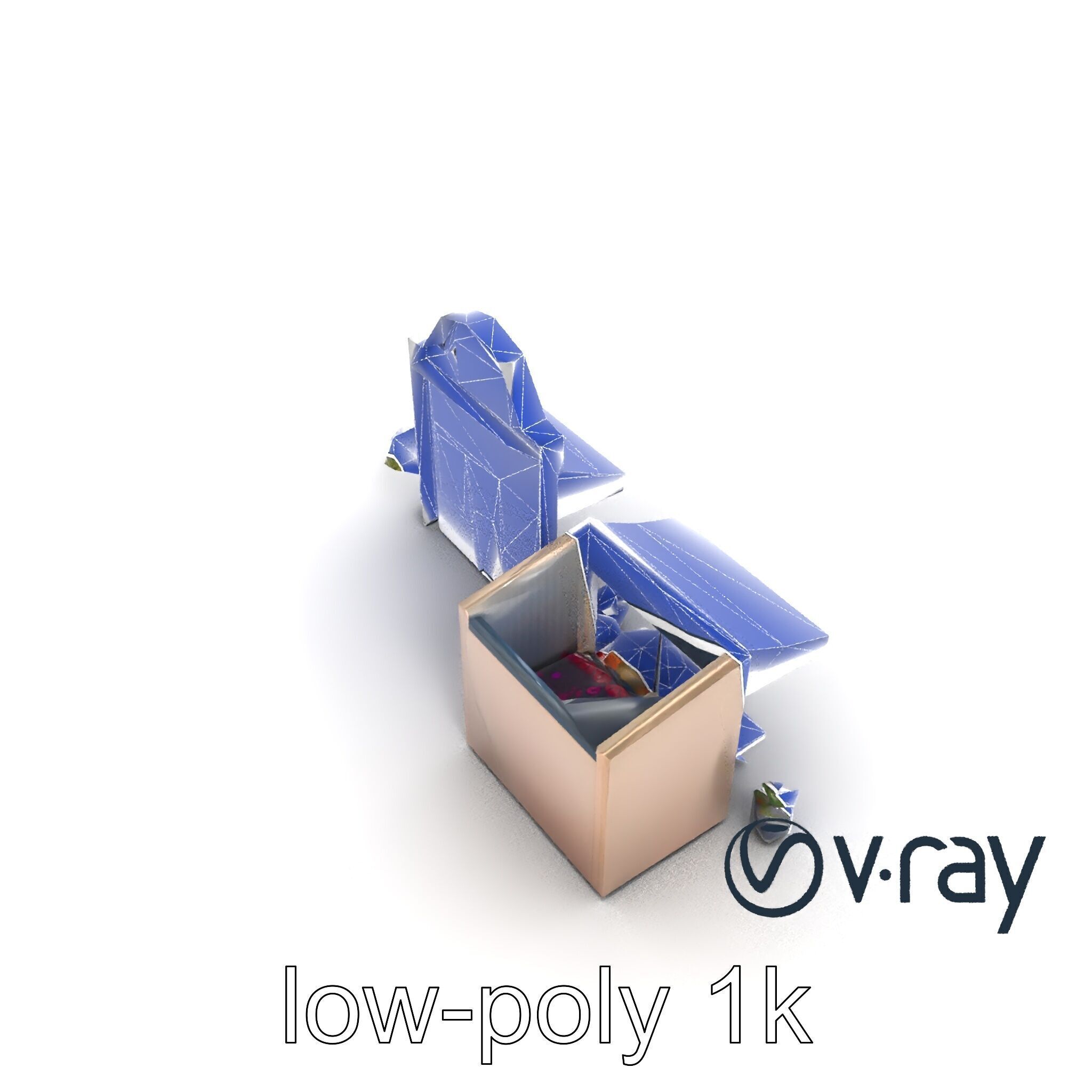 Charming Flower Shop Spring Design model pack Low-poly 3D model_18