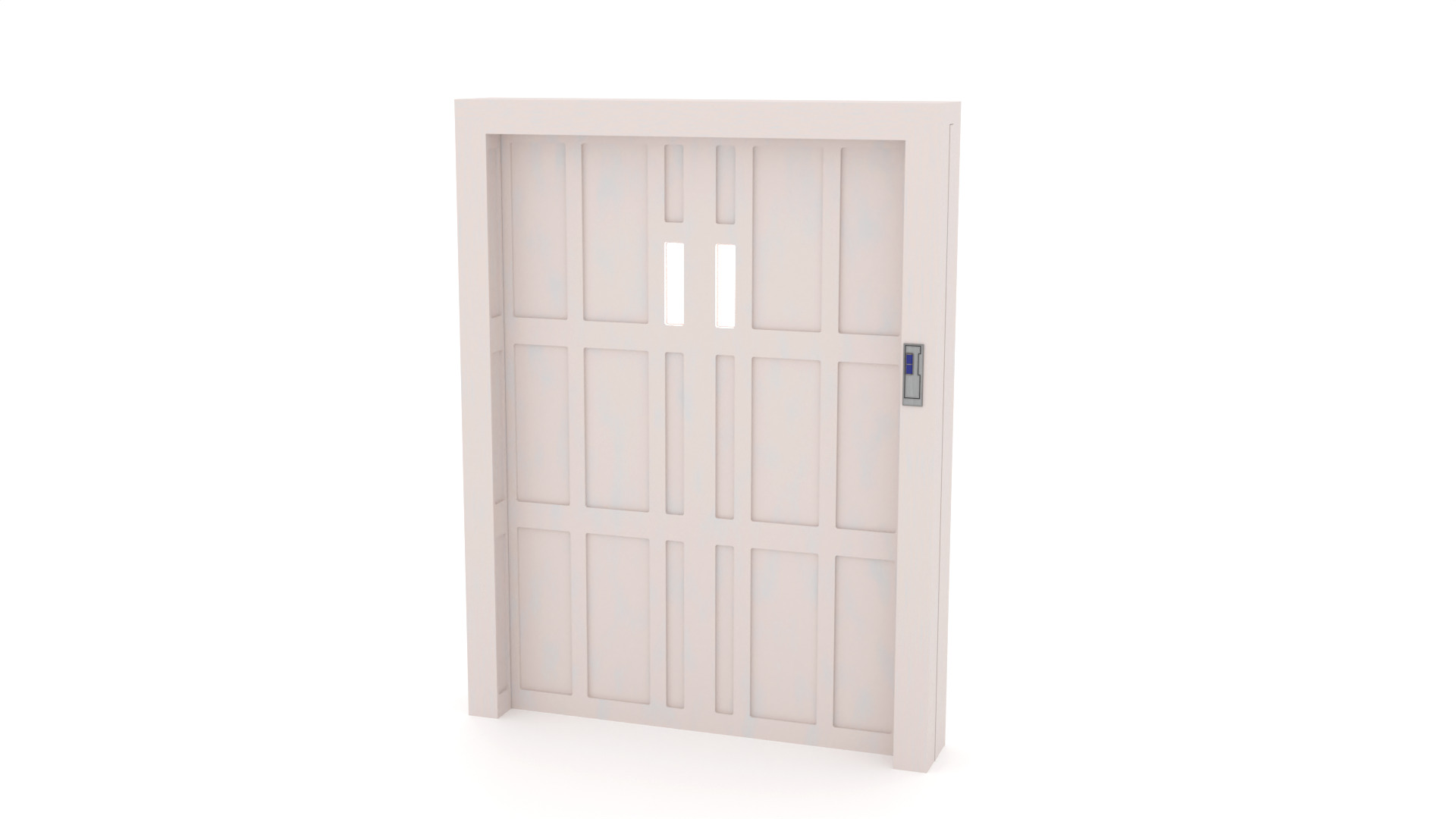 Echo base Control Room Door 1-18 scale Kenner Hasbro 3D print model_6