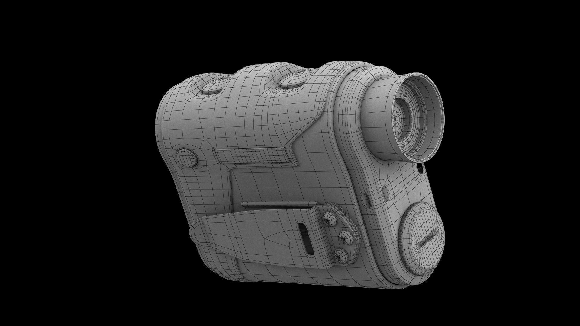 Vortex rangefiner  3D model_2