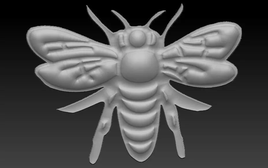 Ape insetto 3D model_0