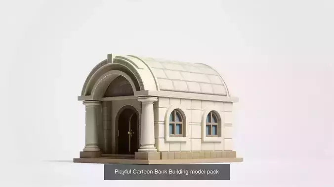 Whimsical Urban 3D Models Collection 