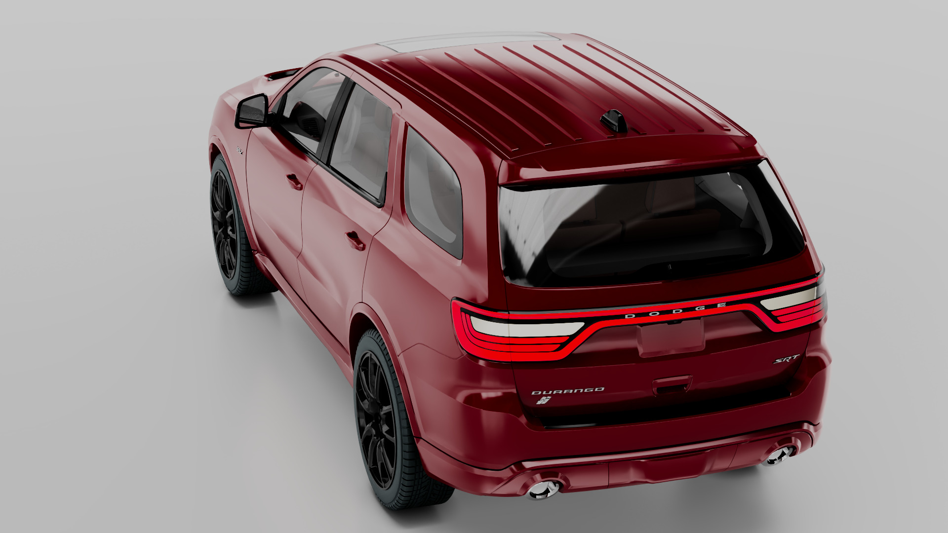 Dodge Durango 2018 3D print model_6