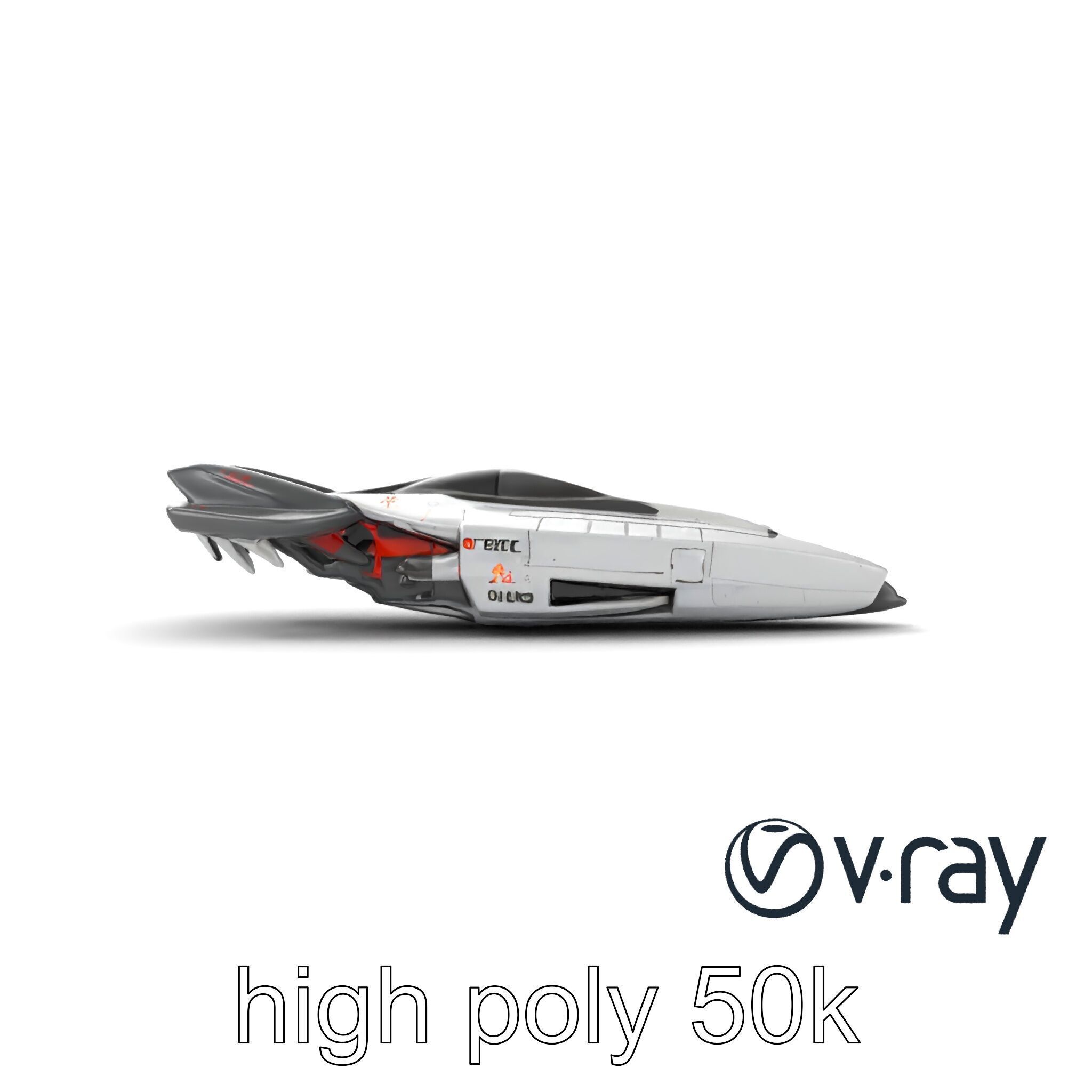 PhoenixRise Stealth Fighter model pack Low-poly 3D model_25