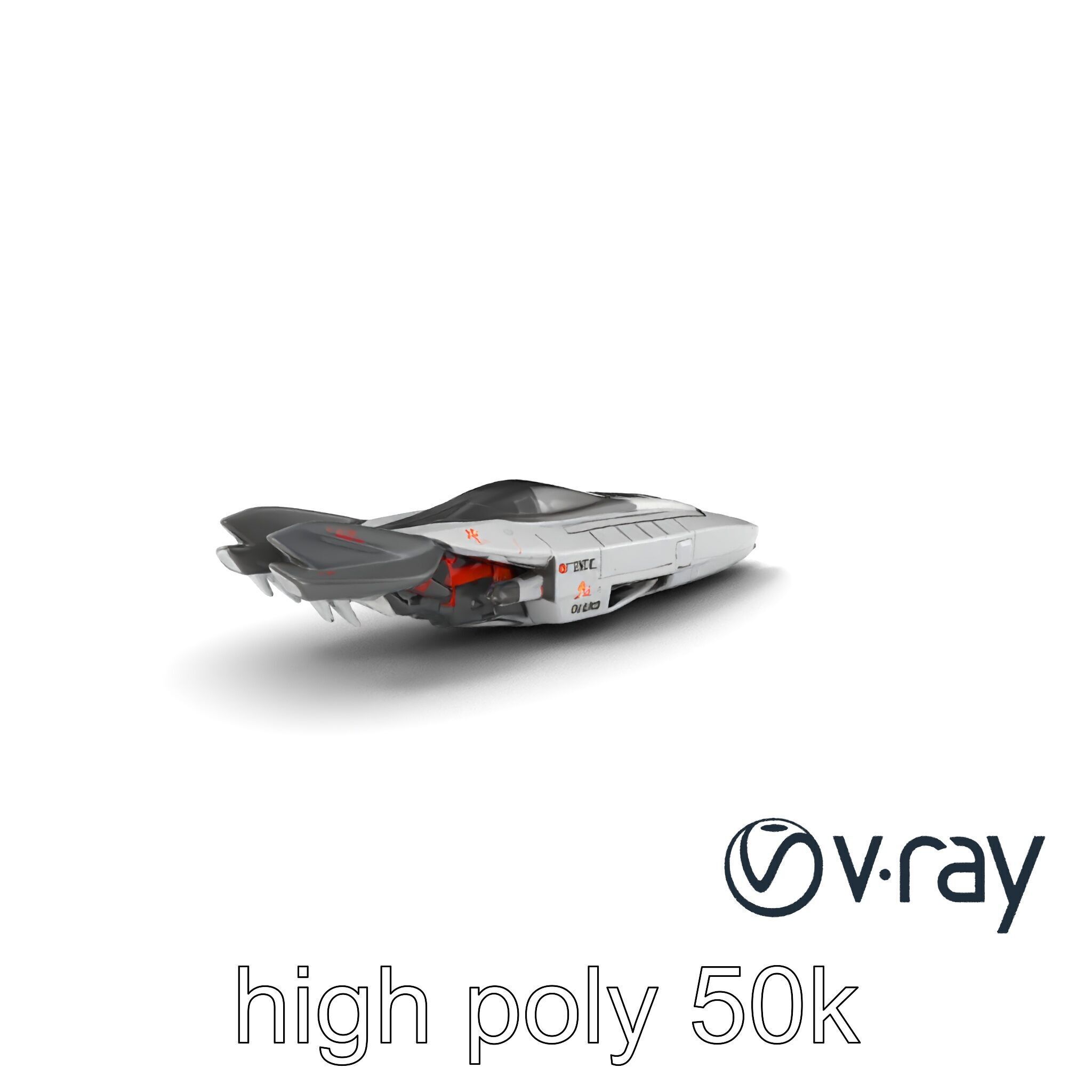 PhoenixRise Stealth Fighter model pack Low-poly 3D model_7