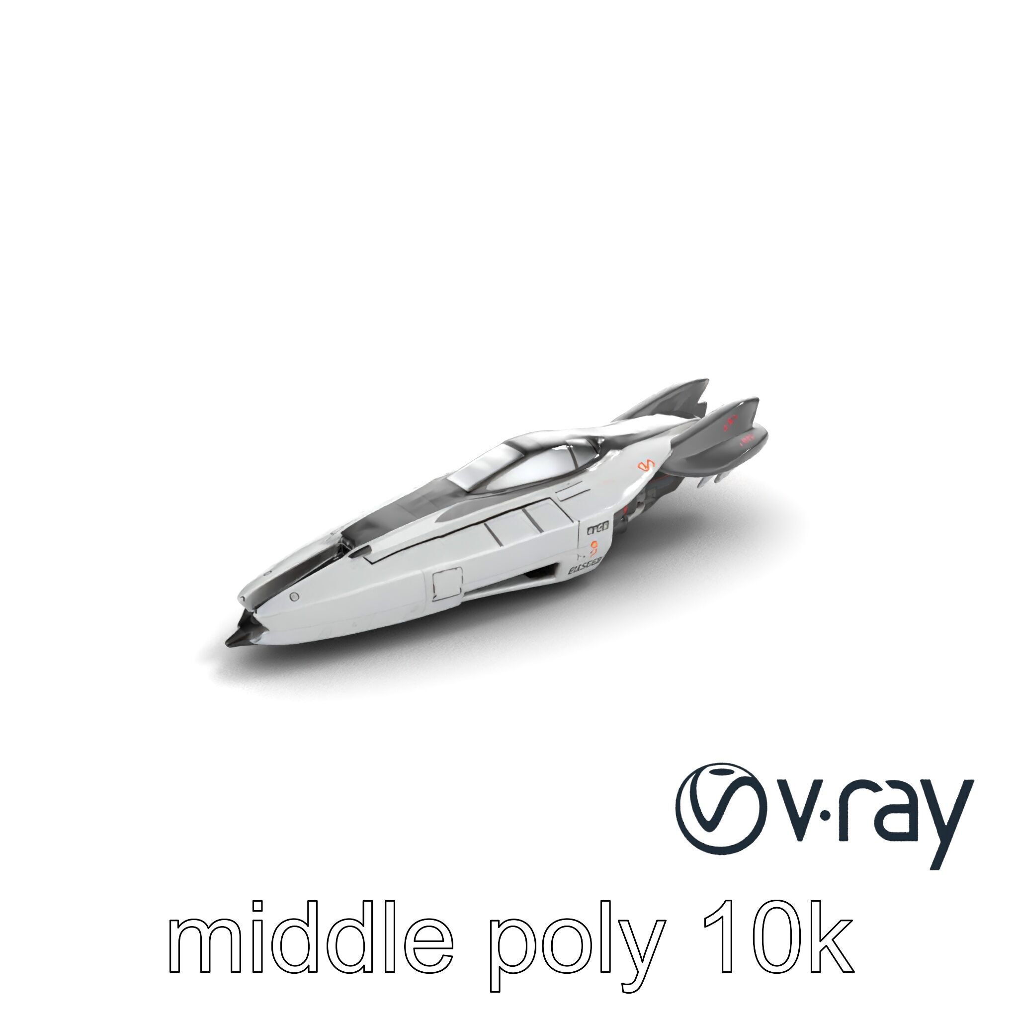 PhoenixRise Stealth Fighter model pack Low-poly 3D model_5