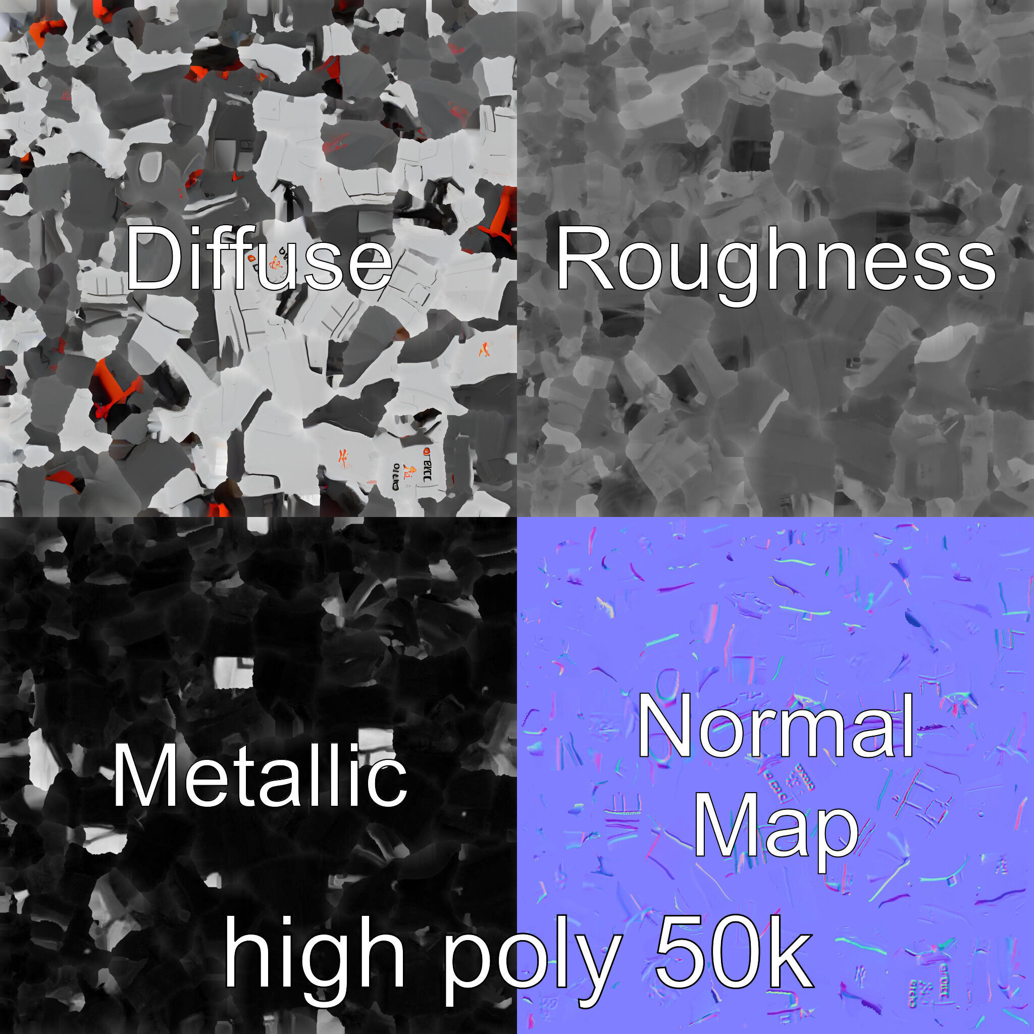 PhoenixRise Stealth Fighter model pack Low-poly 3D model_2