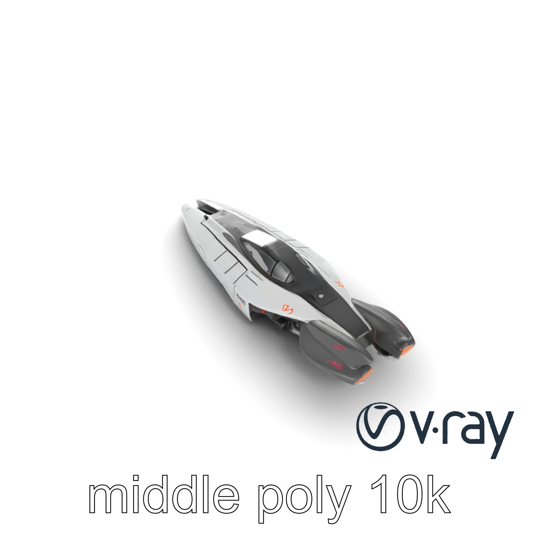 PhoenixRise Stealth Fighter model pack Low-poly 3D model_8
