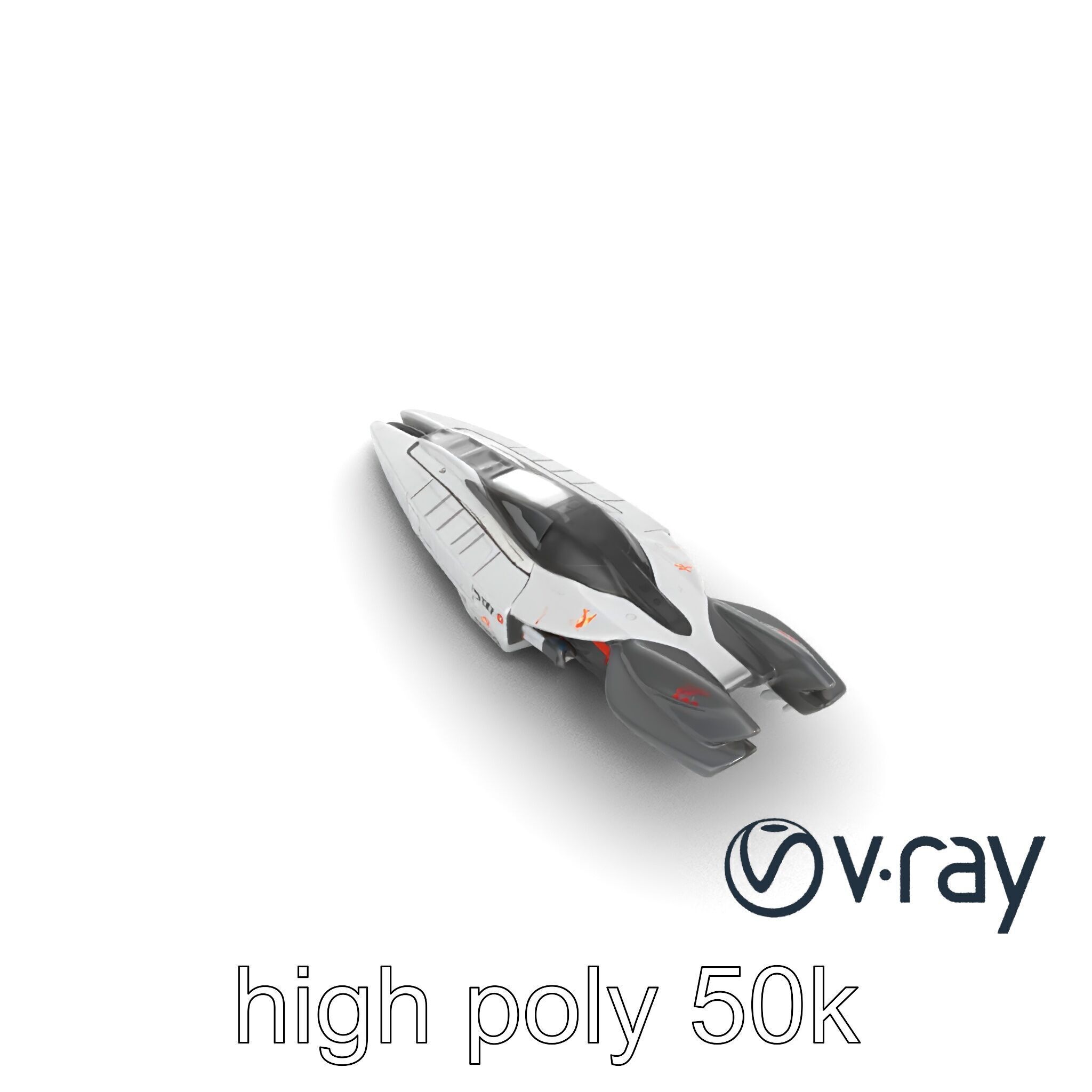 PhoenixRise Stealth Fighter model pack Low-poly 3D model_15