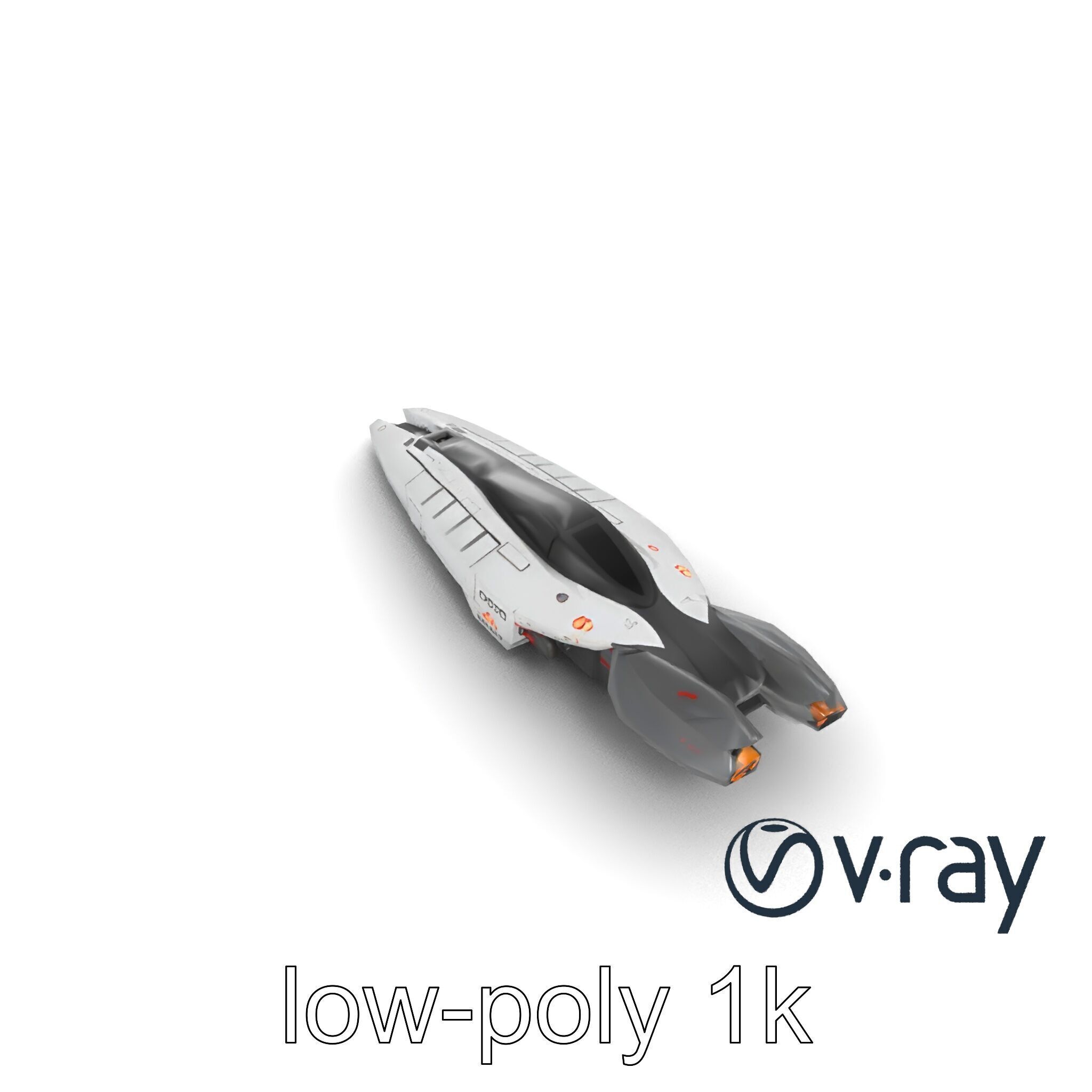 PhoenixRise Stealth Fighter model pack Low-poly 3D model_11