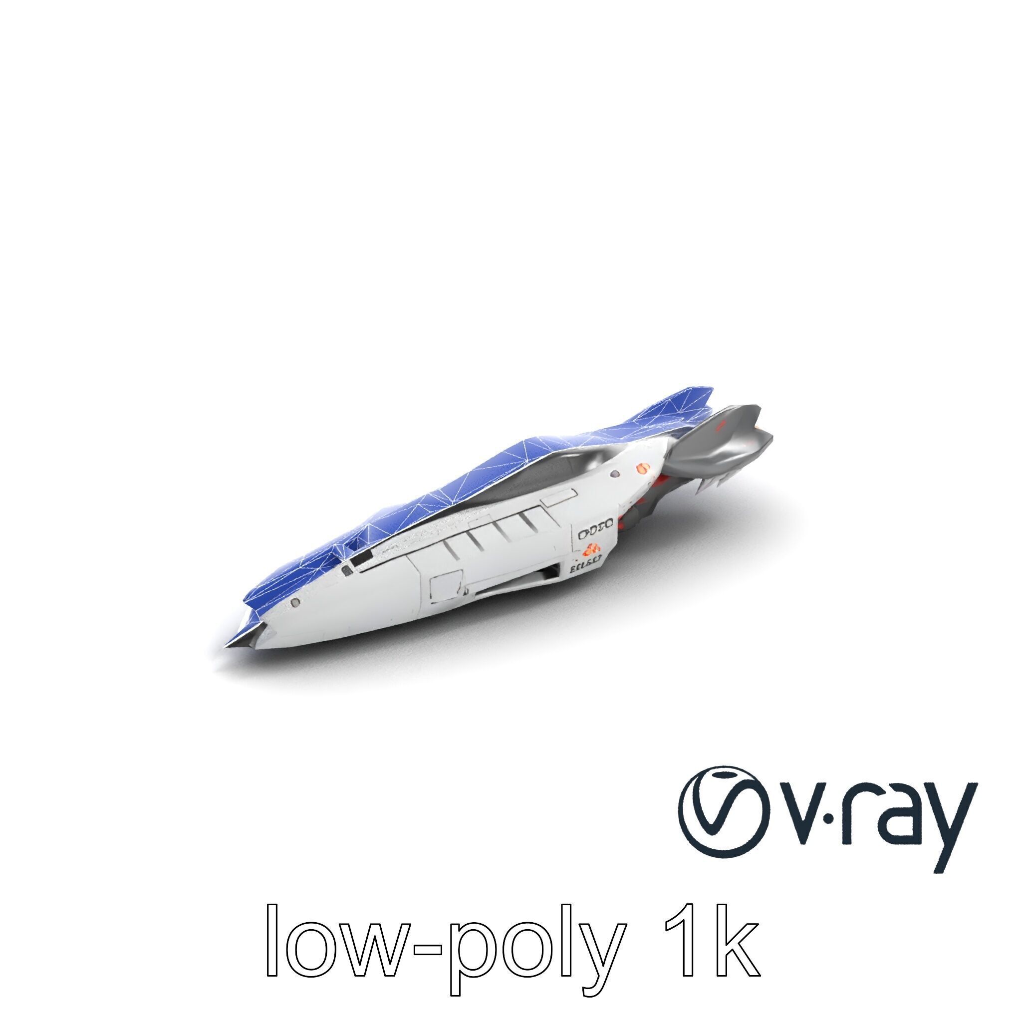 PhoenixRise Stealth Fighter model pack Low-poly 3D model_23