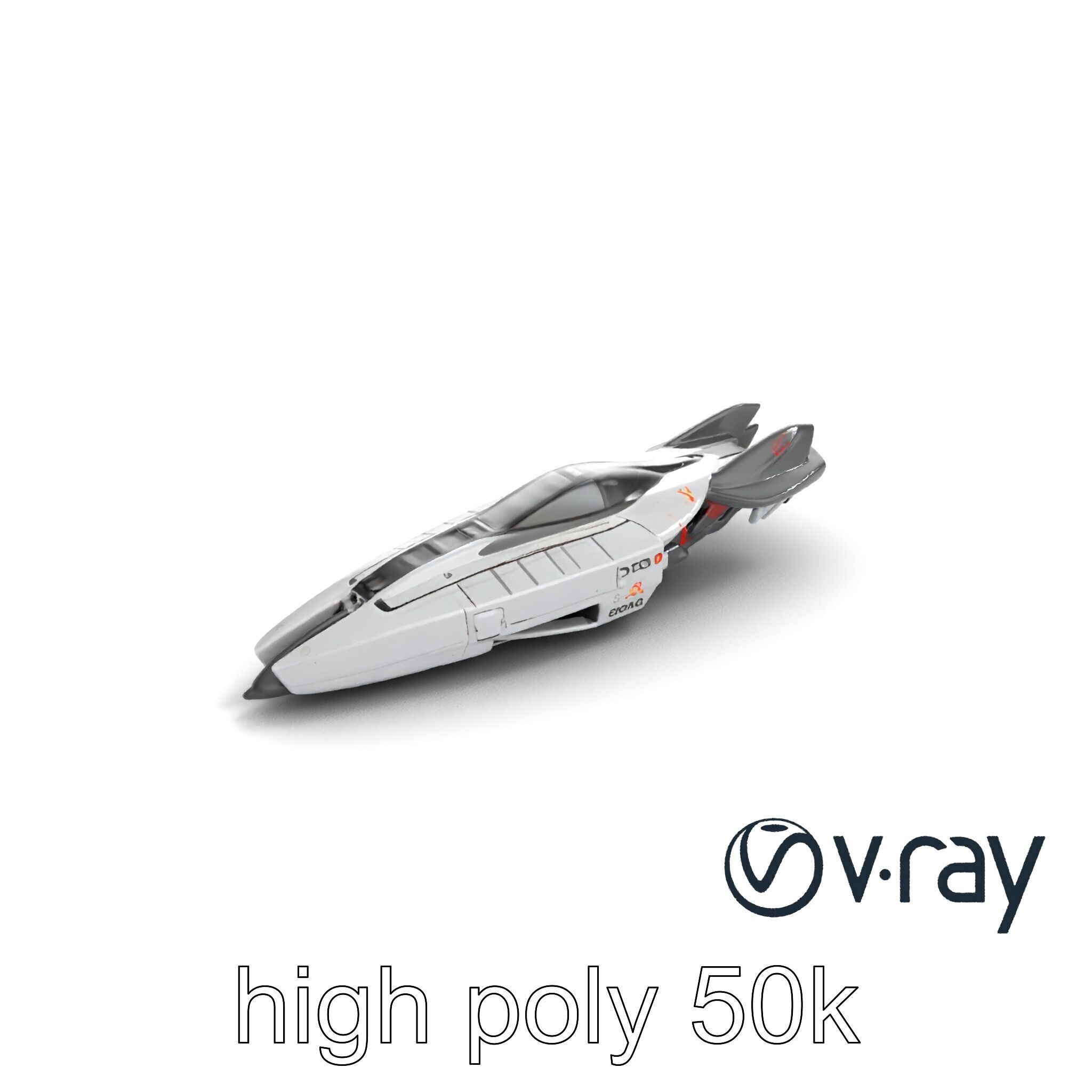 PhoenixRise Stealth Fighter model pack Low-poly 3D model_13