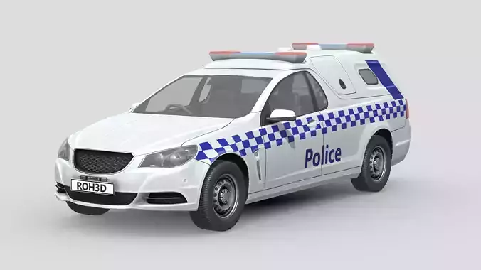 Holden UTE Police