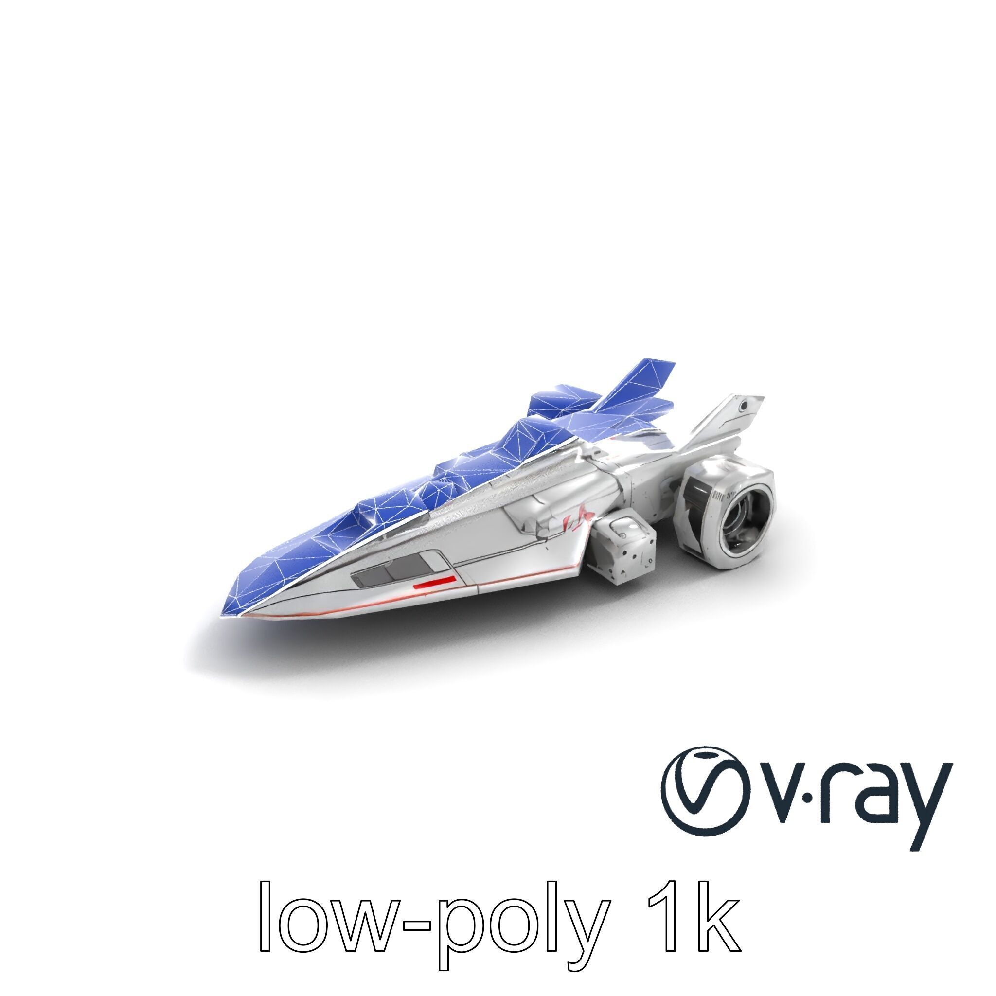 MagneticSurge Fighter model pack Low-poly 3D model_19