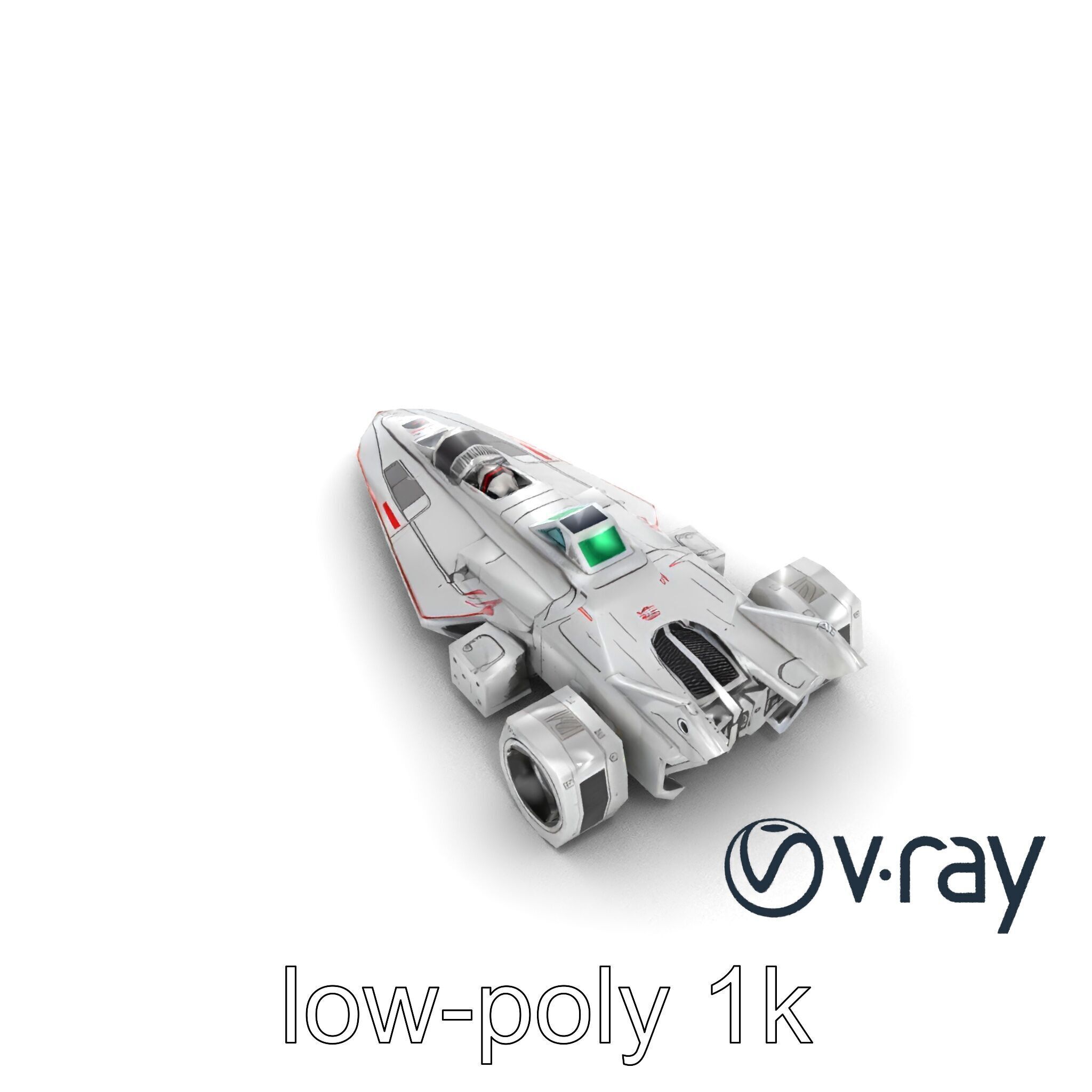 MagneticSurge Fighter model pack Low-poly 3D model_24