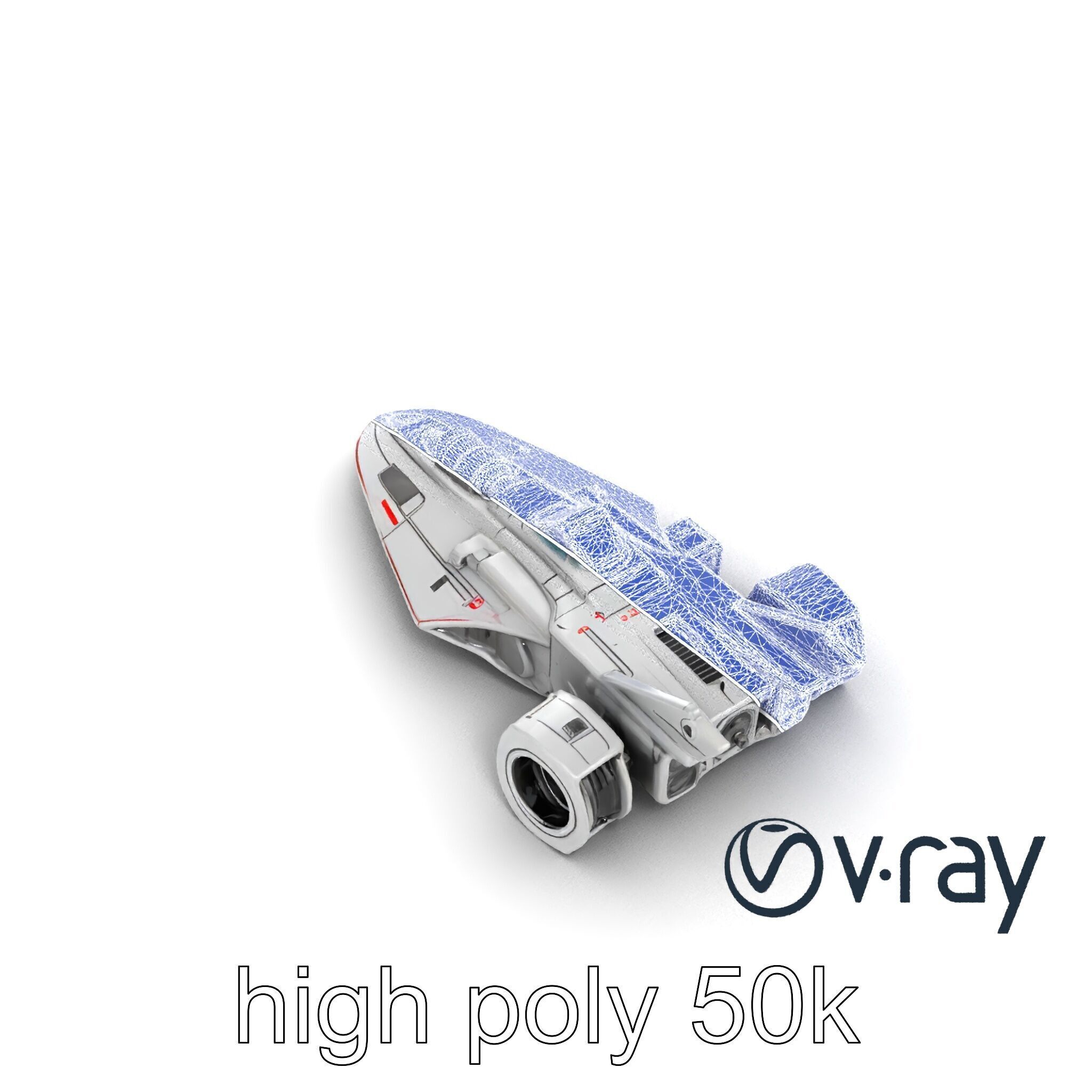 MagneticSurge Fighter model pack Low-poly 3D model_27