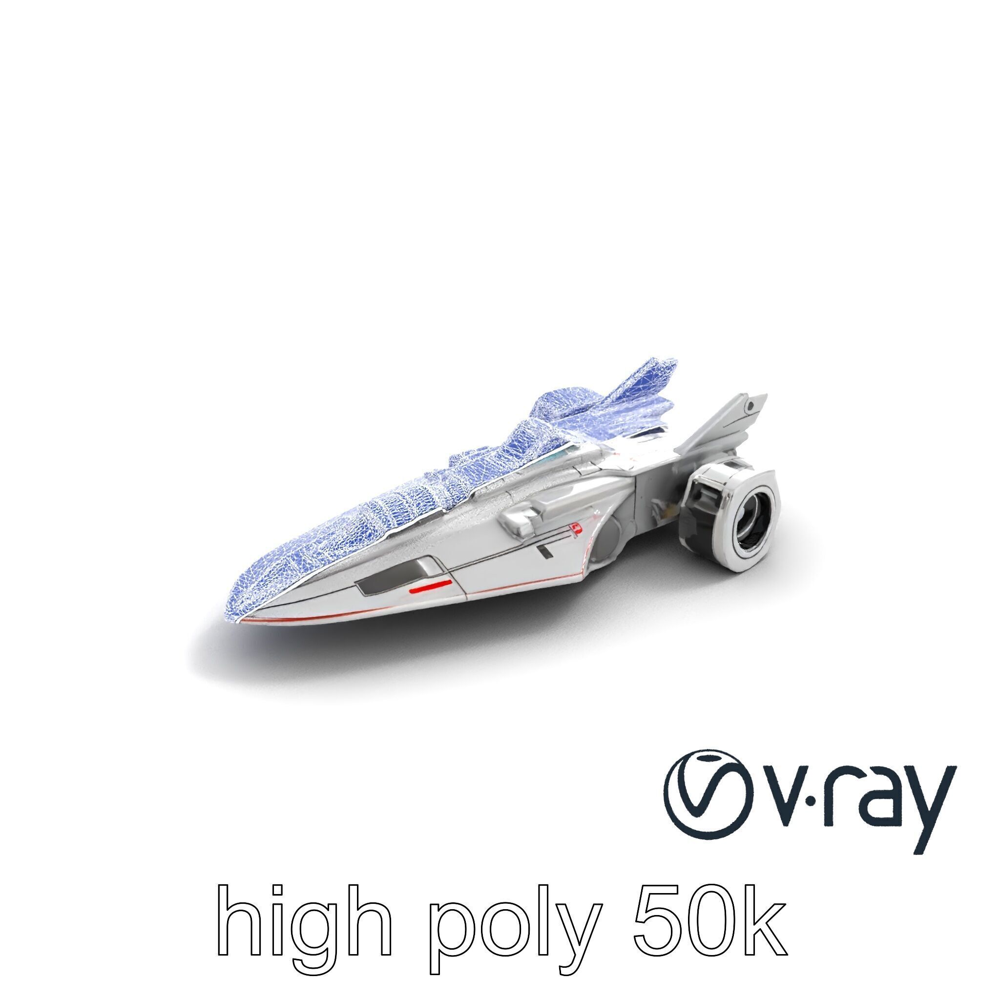 MagneticSurge Fighter model pack Low-poly 3D model_20