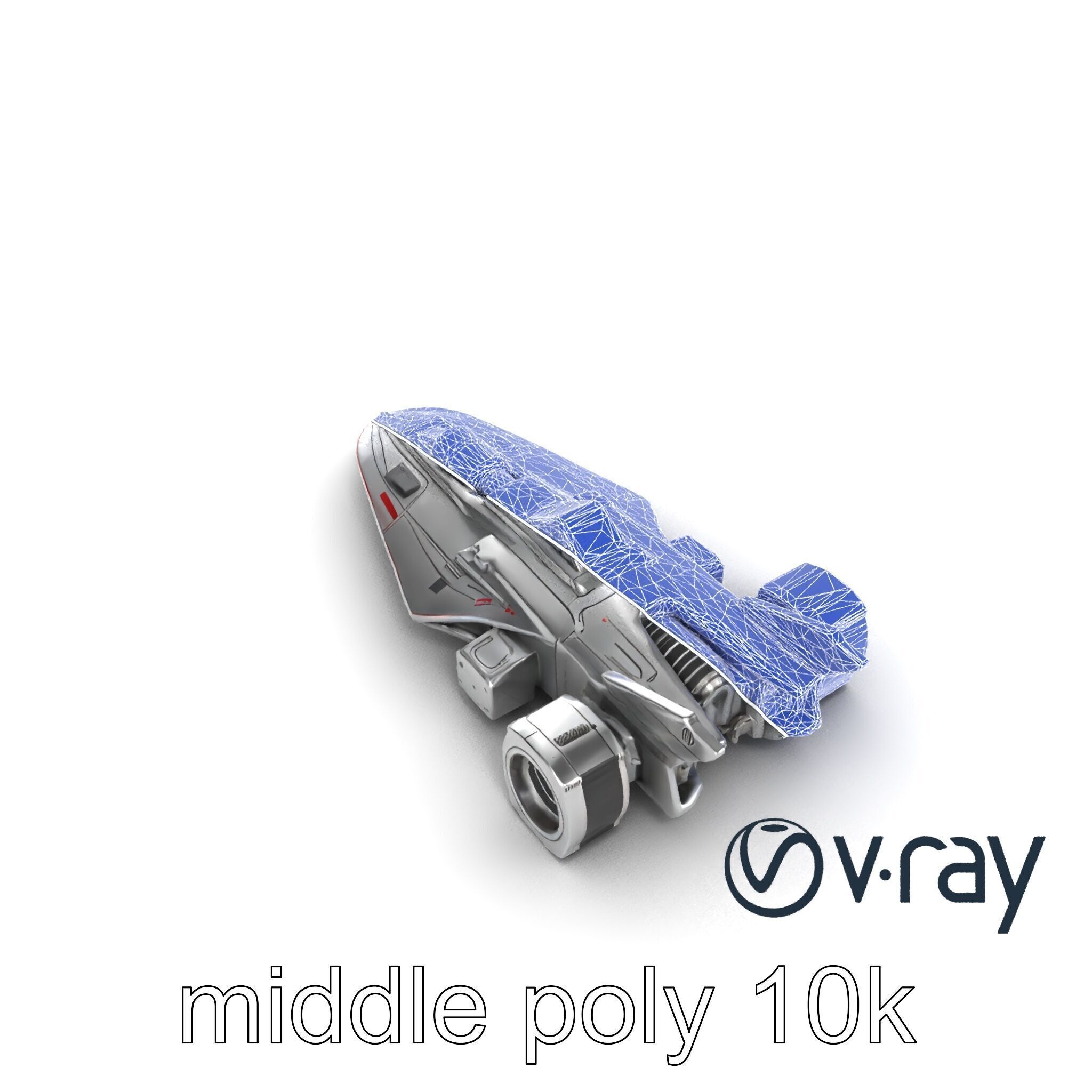 MagneticSurge Fighter model pack Low-poly 3D model_32