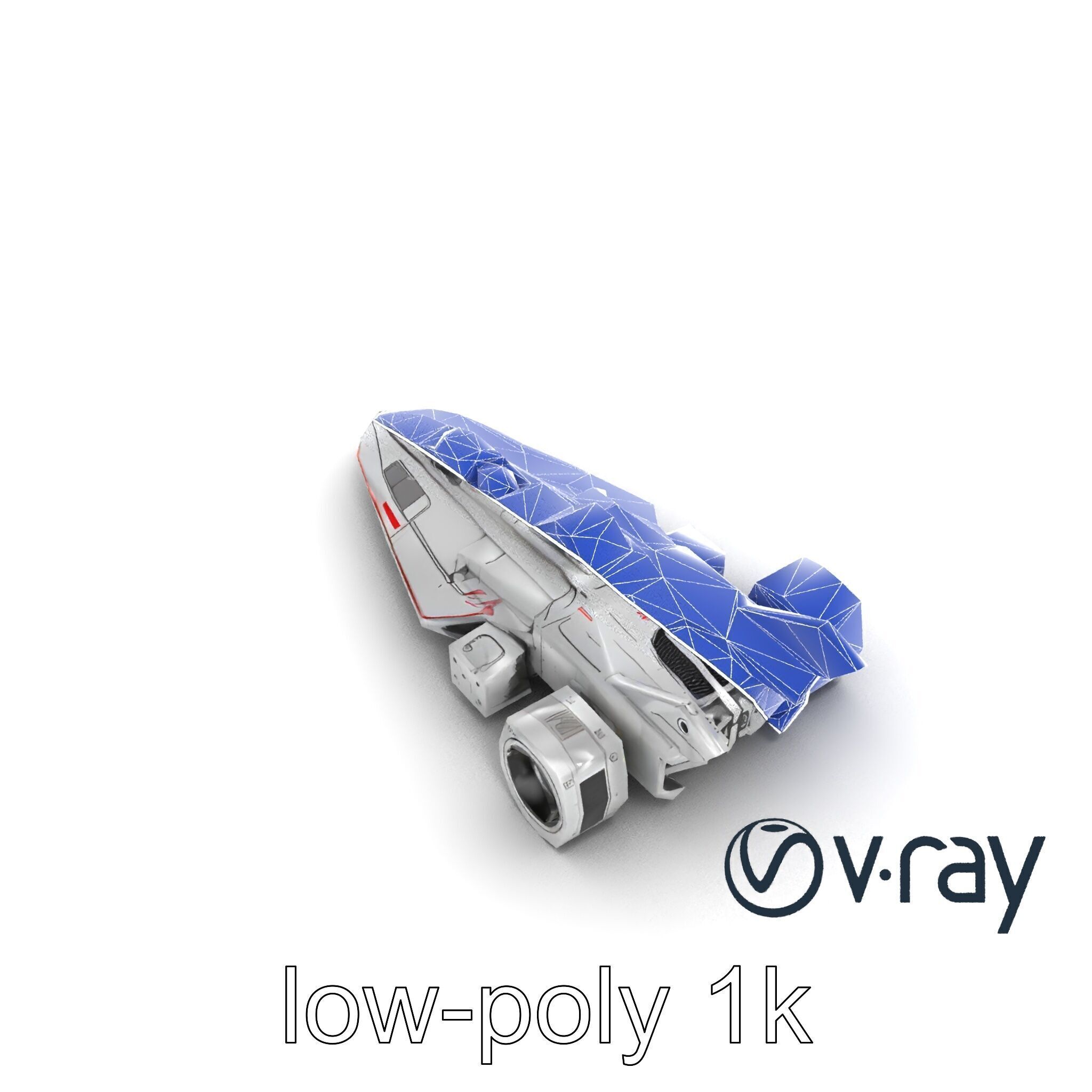 MagneticSurge Fighter model pack Low-poly 3D model_25