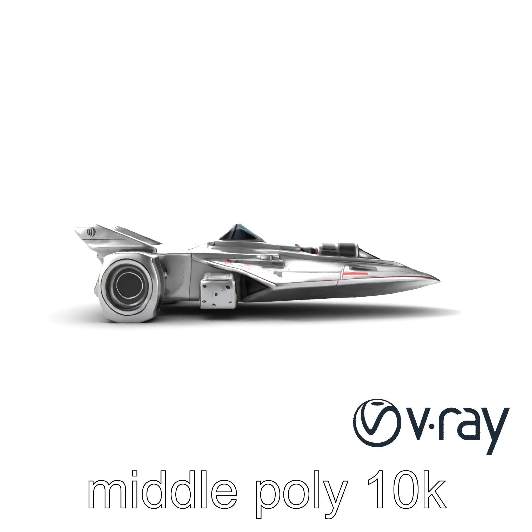 MagneticSurge Fighter model pack Low-poly 3D model_11