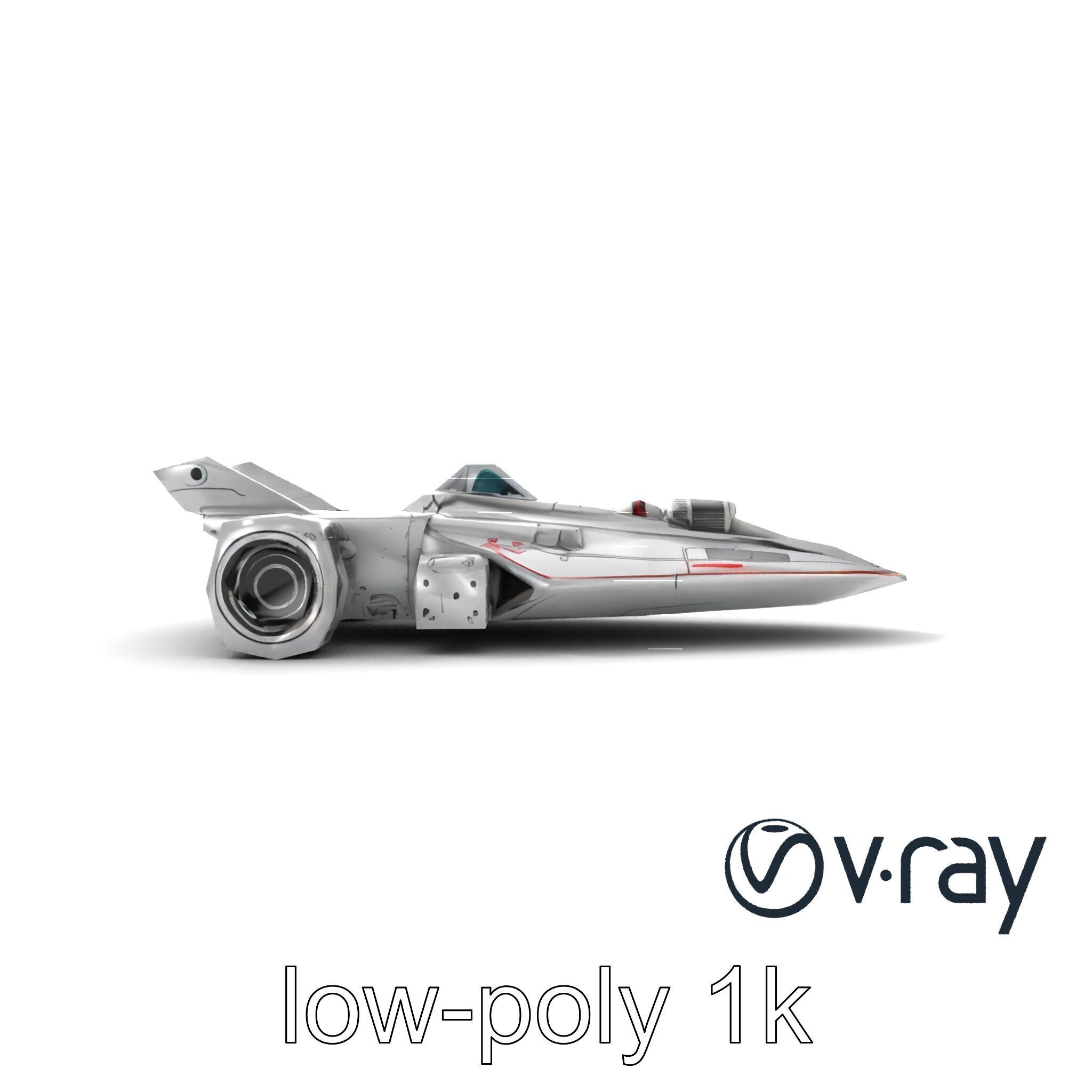 MagneticSurge Fighter model pack Low-poly 3D model_14