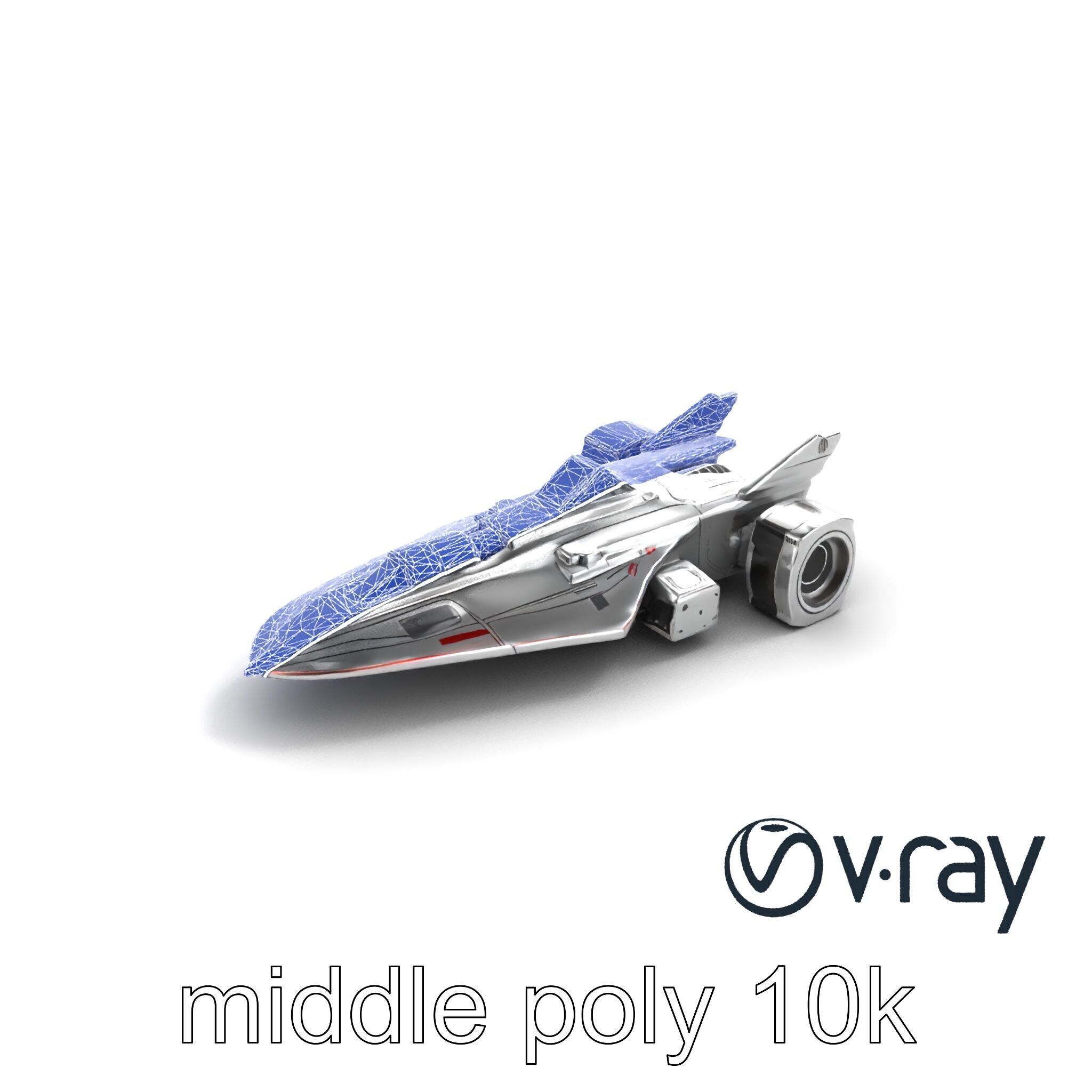 MagneticSurge Fighter model pack Low-poly 3D model_30