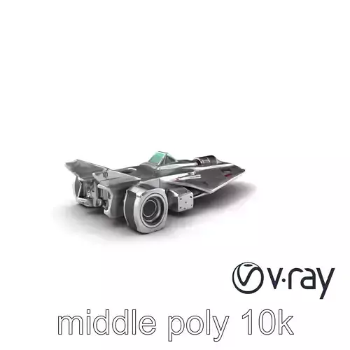 MagneticSurge Fighter model pack Low-poly 3D model