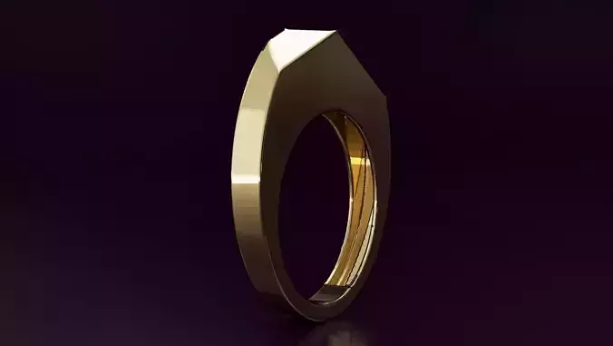 present free form ring N54