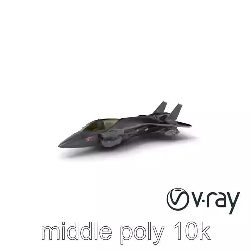 StormBreaker Jet Fighter model pack Low-poly 3D model