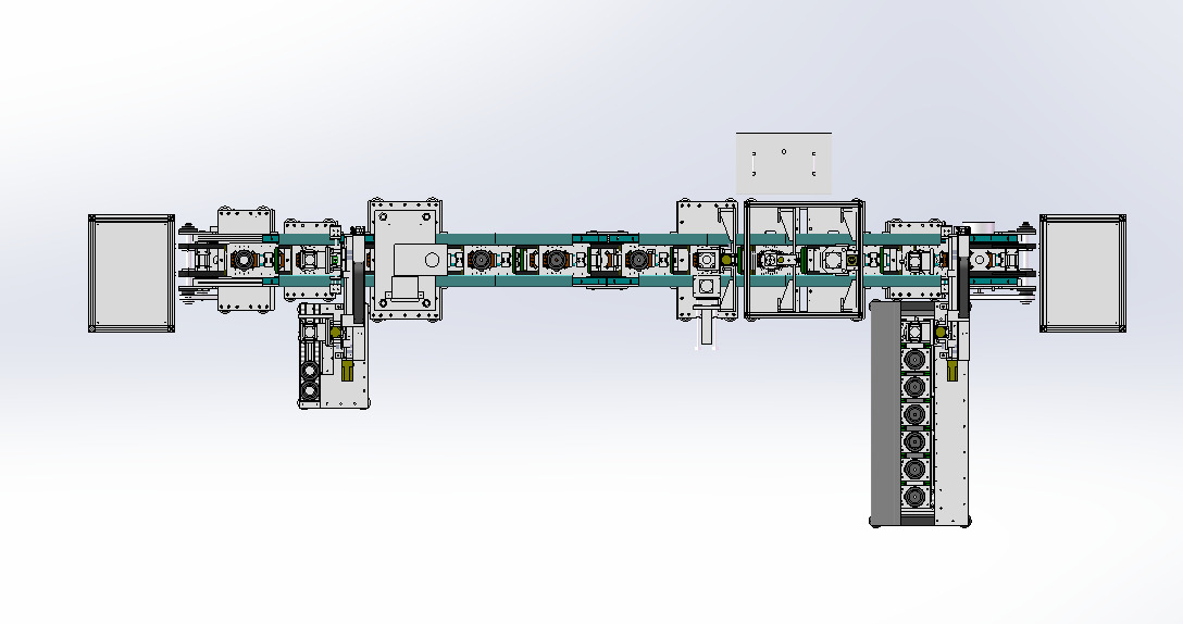 Automatic Motor Assembly Line 3D model_3