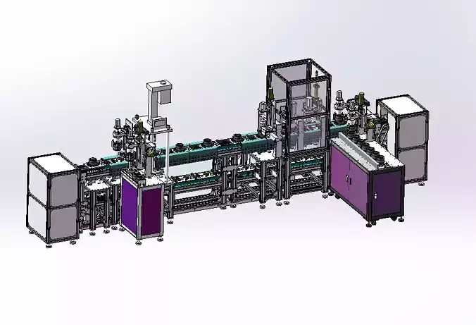 Automatic Motor Assembly Line