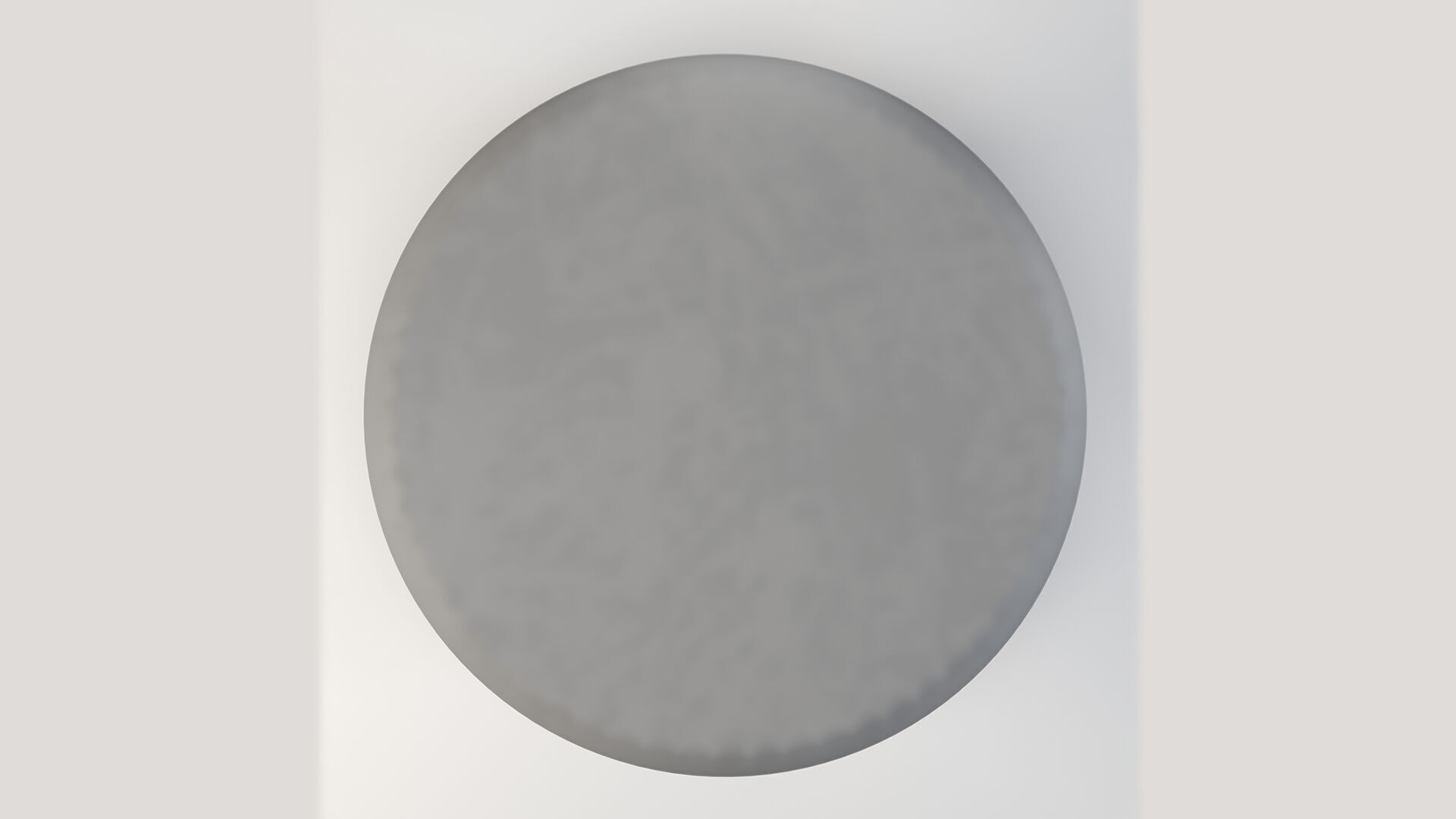 Modern Round Coffee Table Low-poly 3D model_3