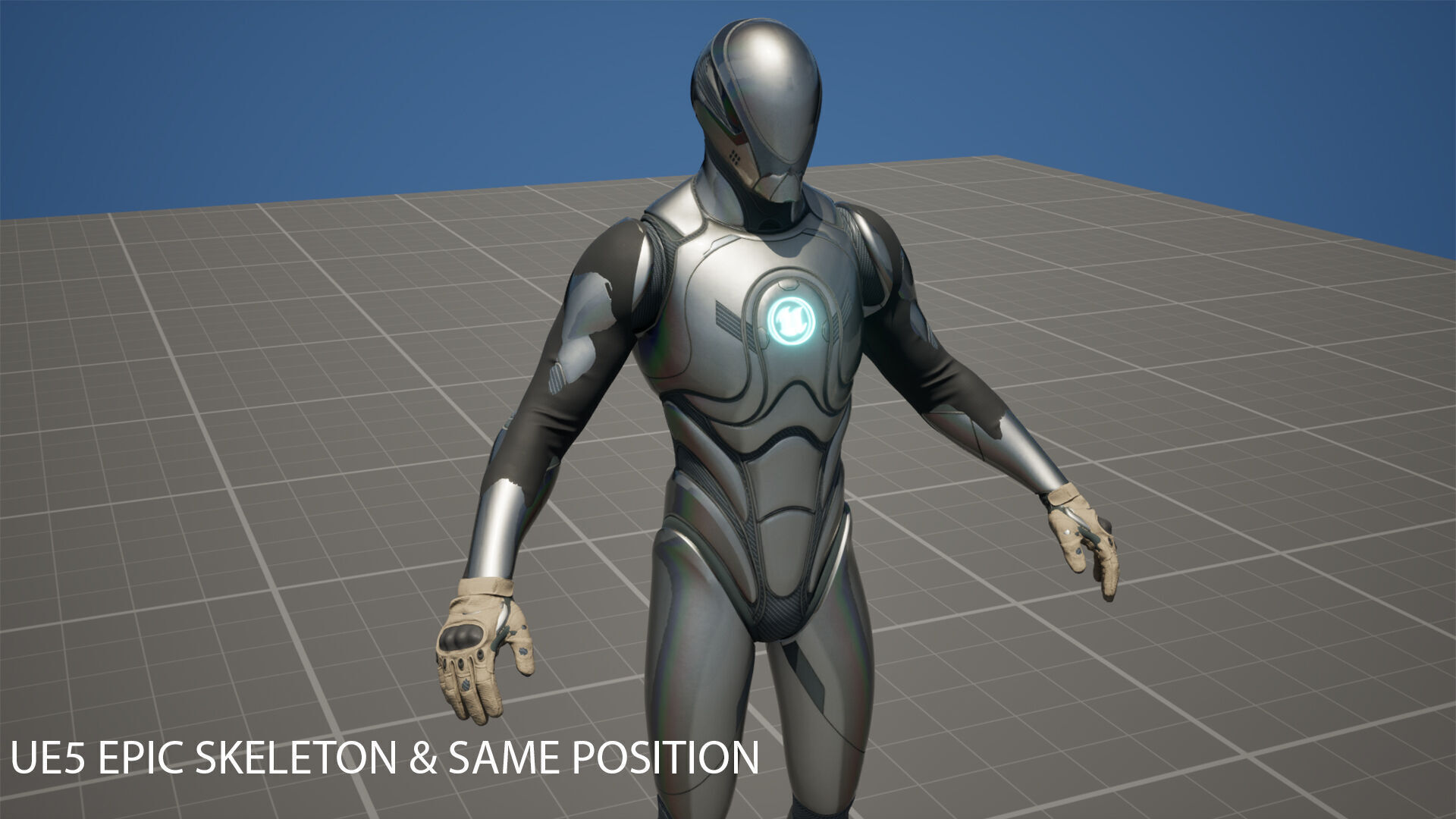 AAA FPS GLOVES AND ARMS PACK VOL 01 Low-poly 3D model_11