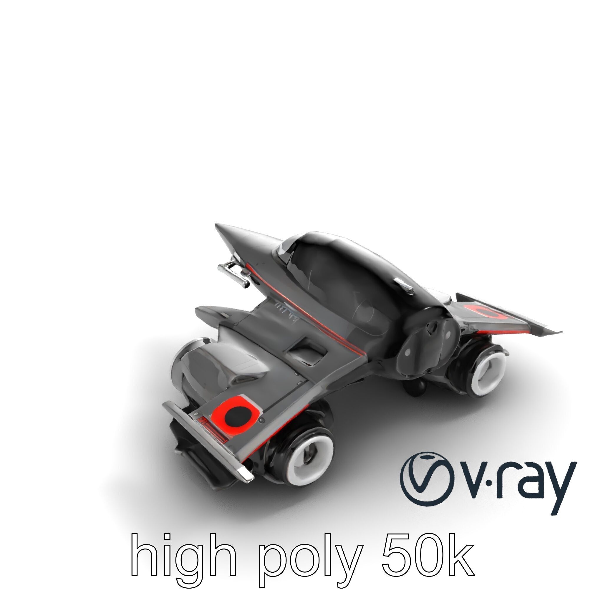 NovaStrike Hypersonic Jet model pack Low-poly 3D model_15